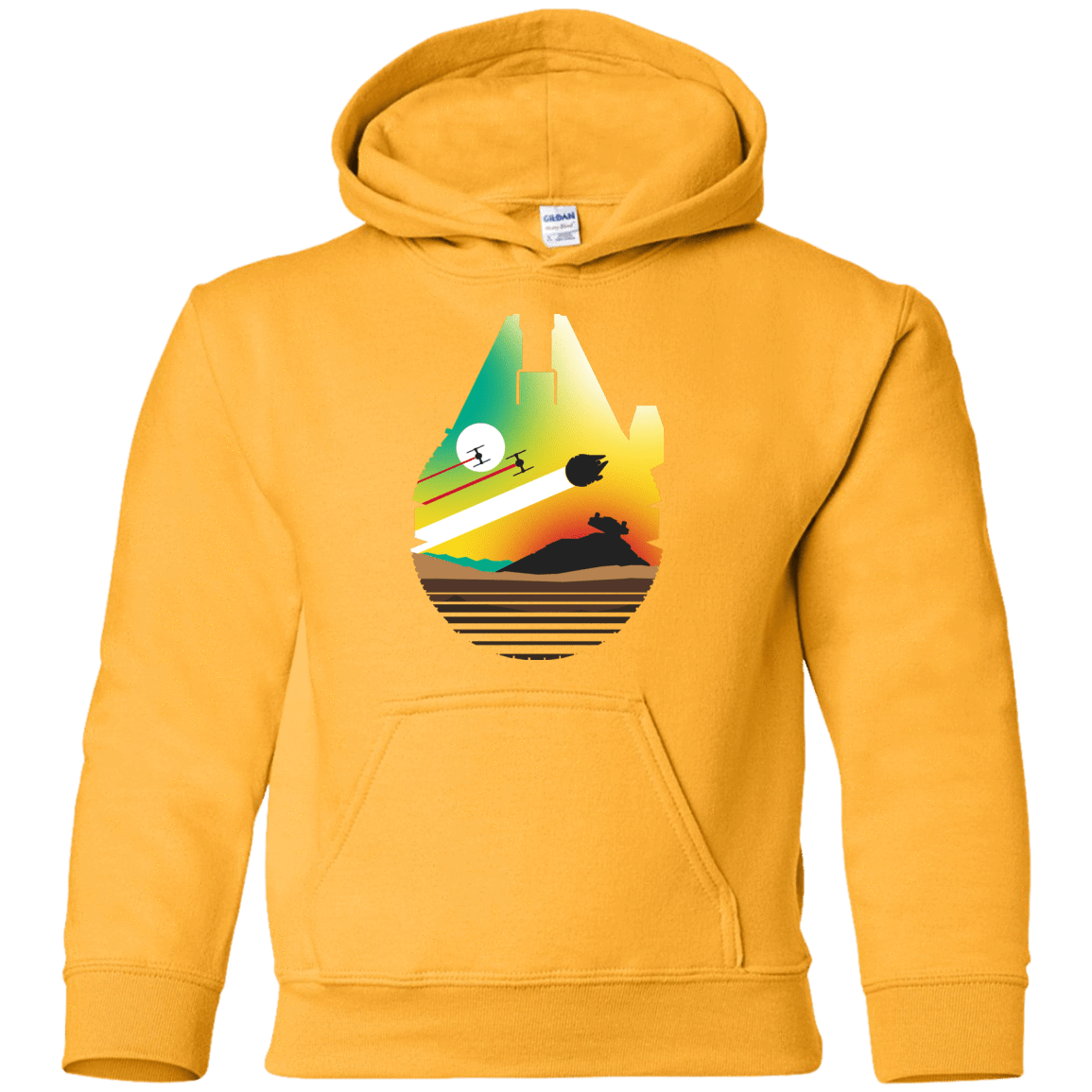 Sweatshirts Gold / YS Escape from Desert Planet Youth Hoodie
