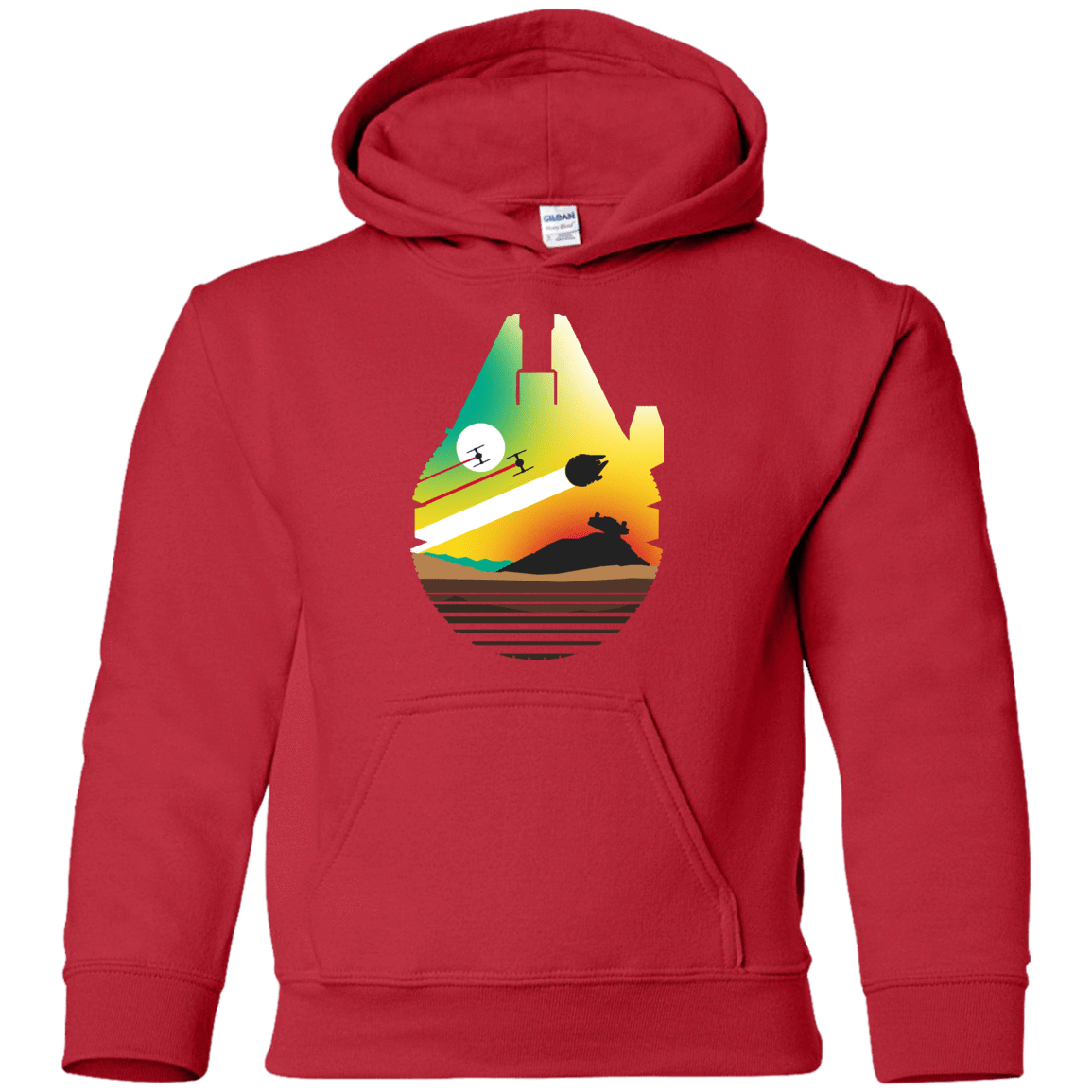 Sweatshirts Red / YS Escape from Desert Planet Youth Hoodie