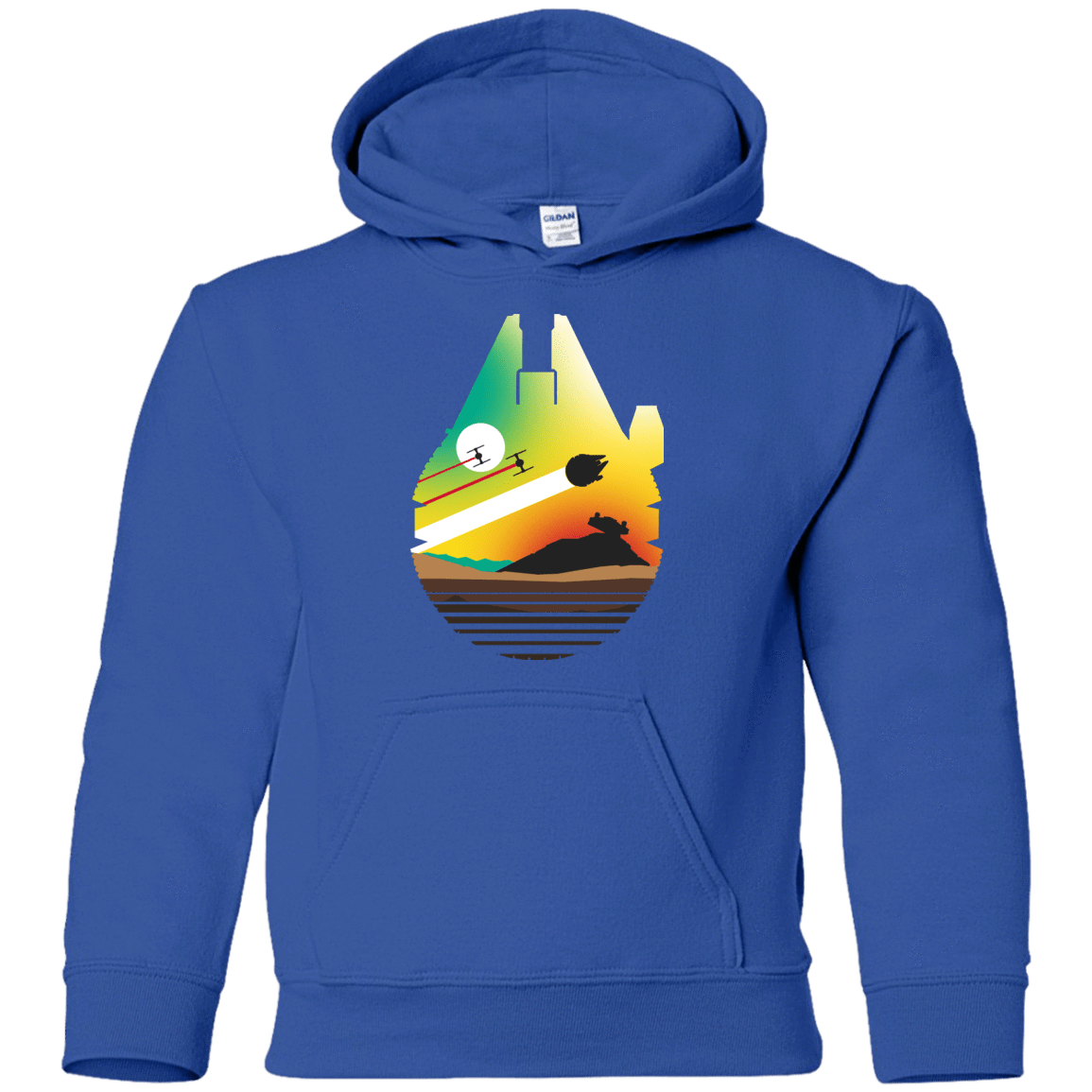 Sweatshirts Royal / YS Escape from Desert Planet Youth Hoodie