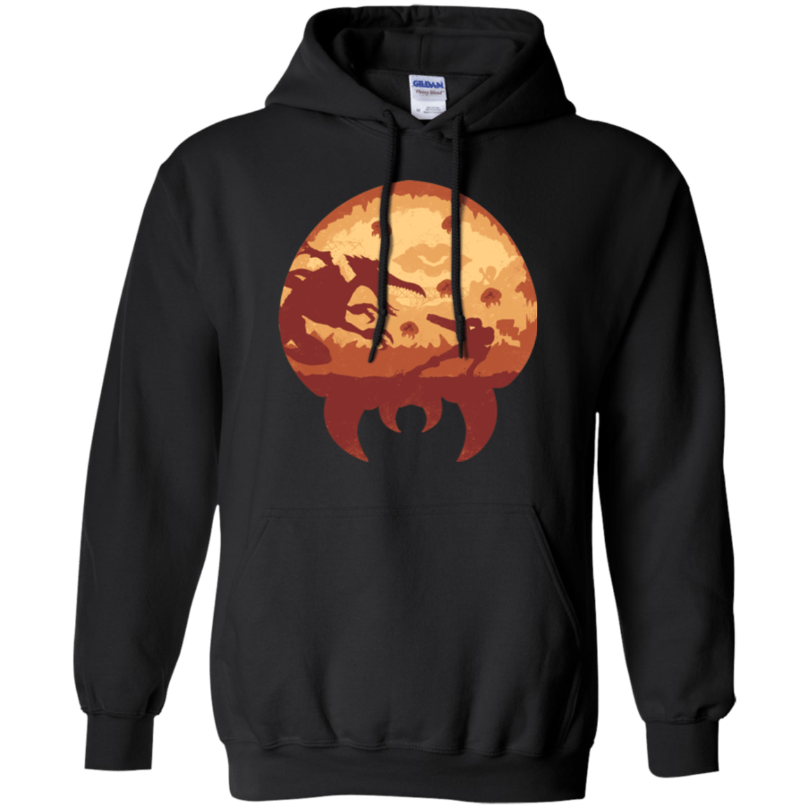 Sweatshirts Black / Small Escape from Zebes Pullover Hoodie