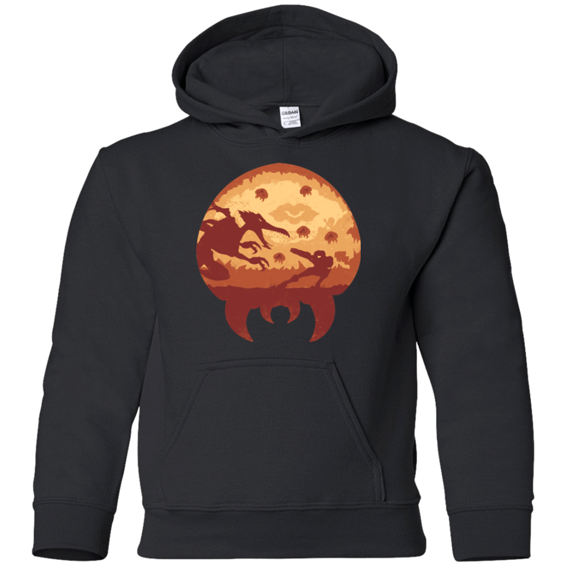 Sweatshirts Black / YS Escape from Zebes Youth Hoodie