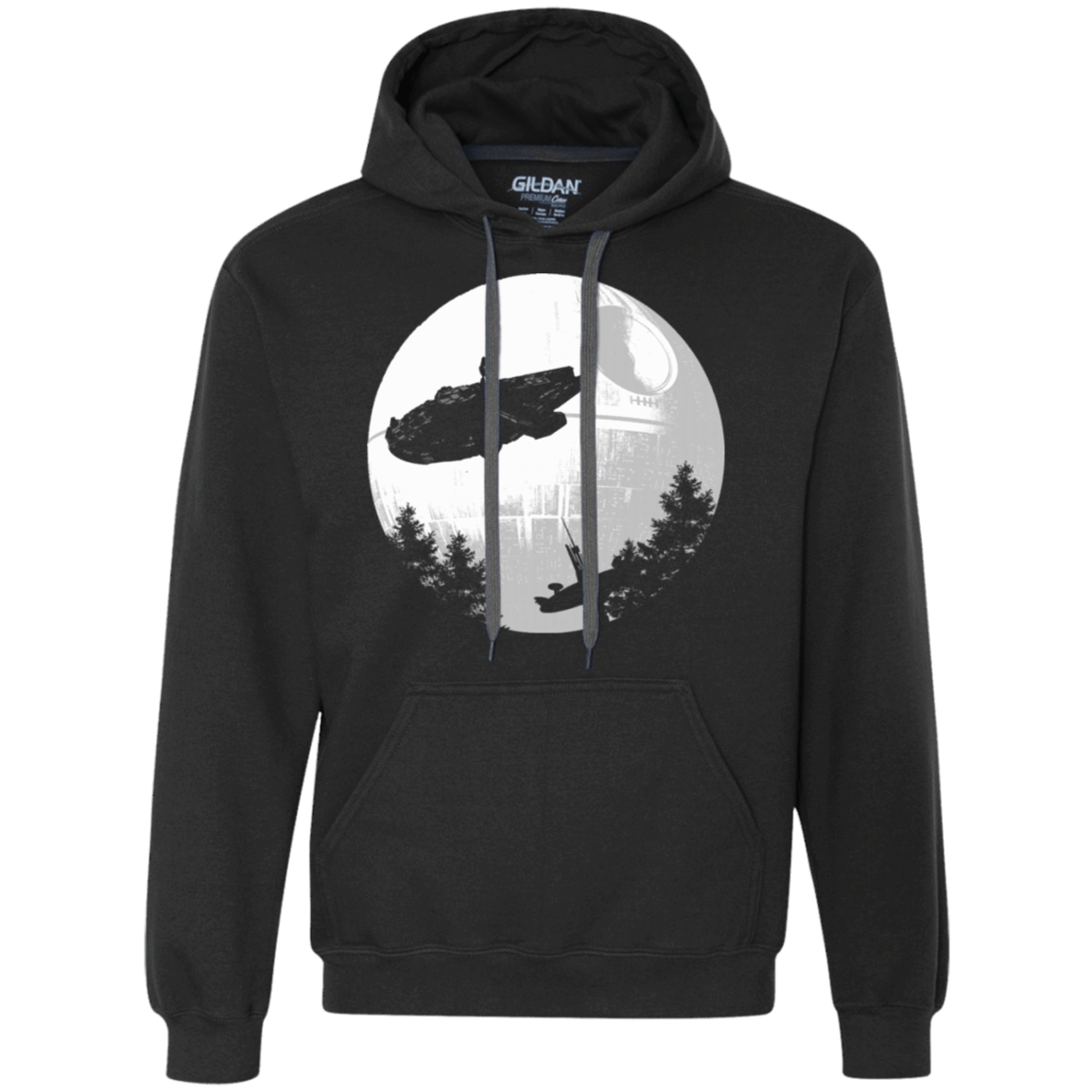 Sweatshirts Black / S ET Parody Premium Fleece Hoodie