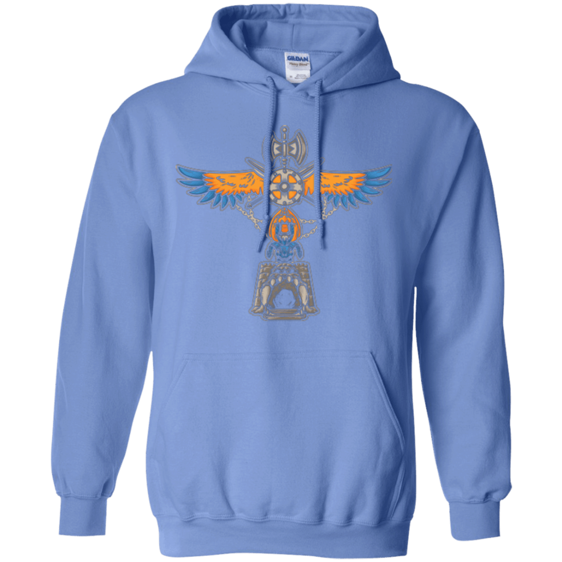 Sweatshirts Carolina Blue / Small ETERNIA TOTEM Pullover Hoodie