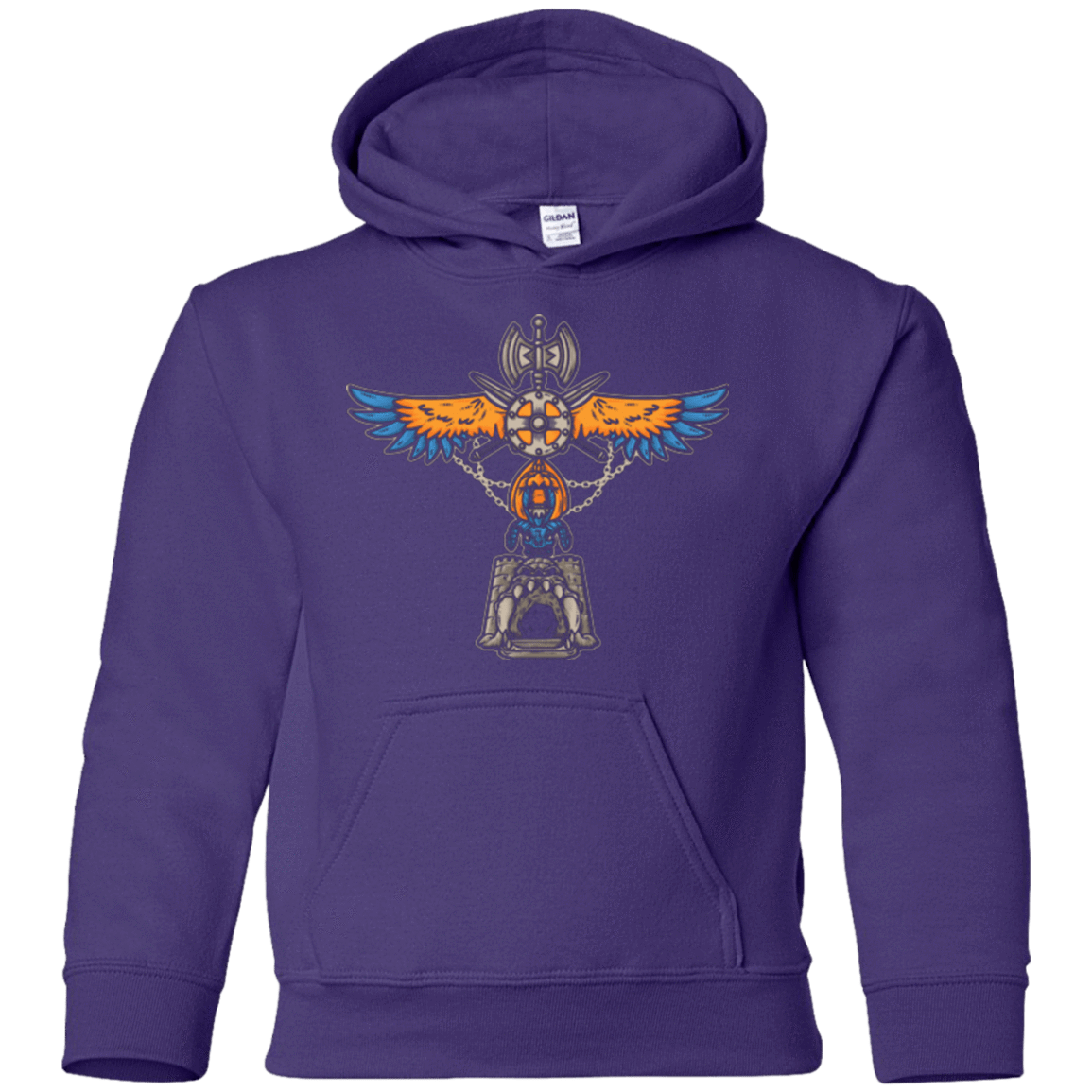 Sweatshirts Purple / YS ETERNIA TOTEM Youth Hoodie