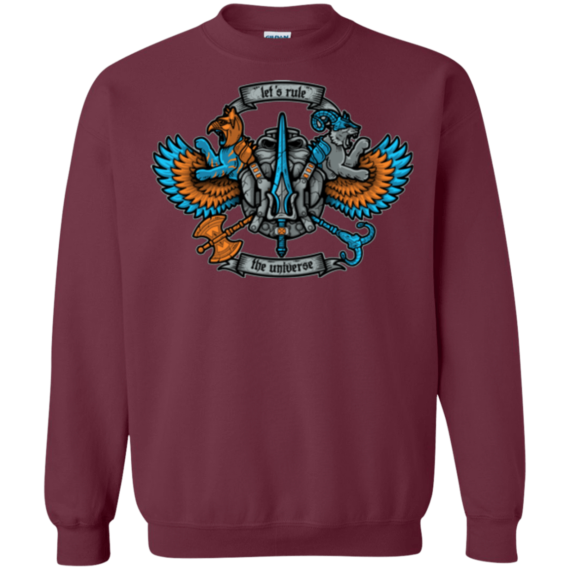 Sweatshirts Maroon / Small ETERNIAS CREST Crewneck Sweatshirt