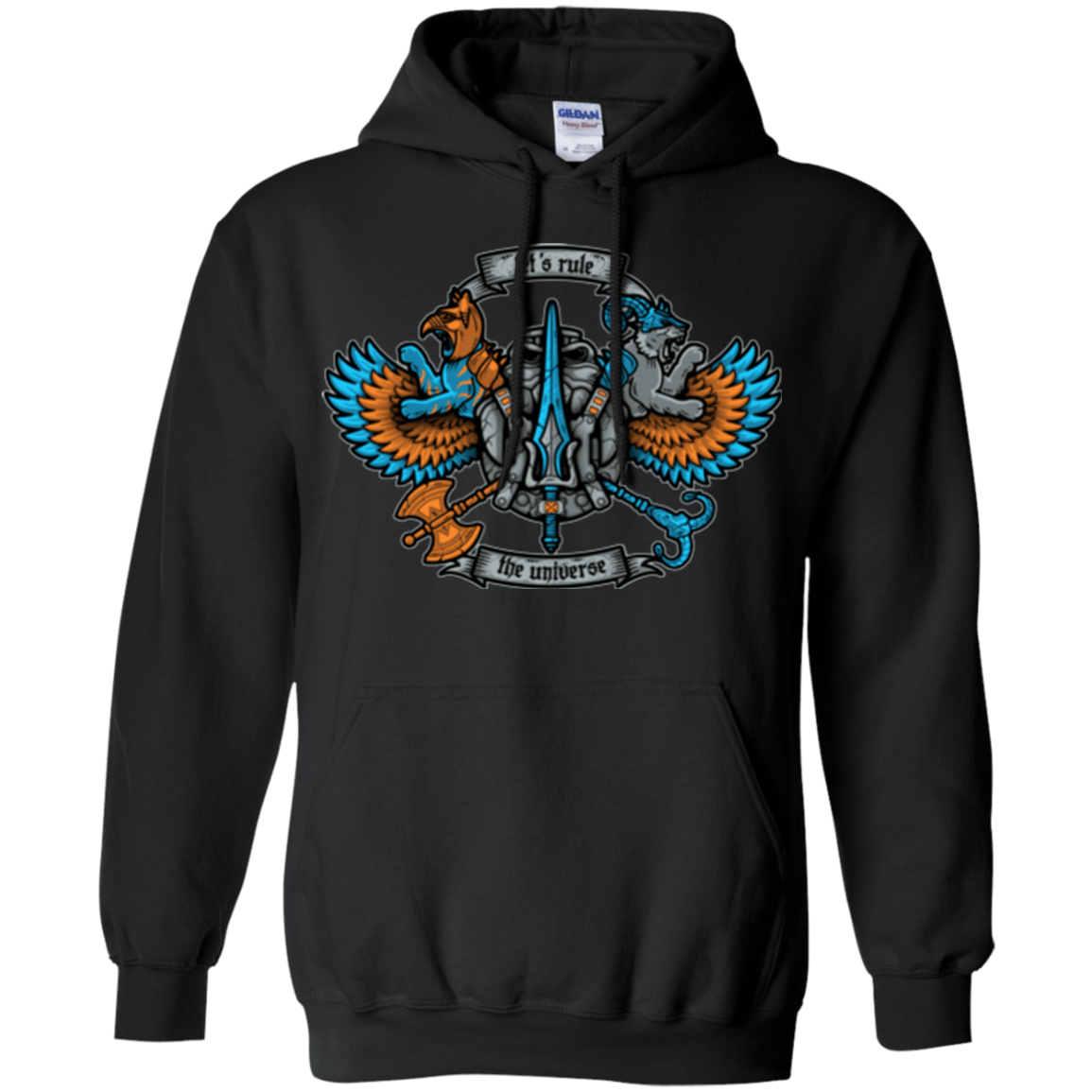 Sweatshirts Black / Small ETERNIAS CREST Pullover Hoodie