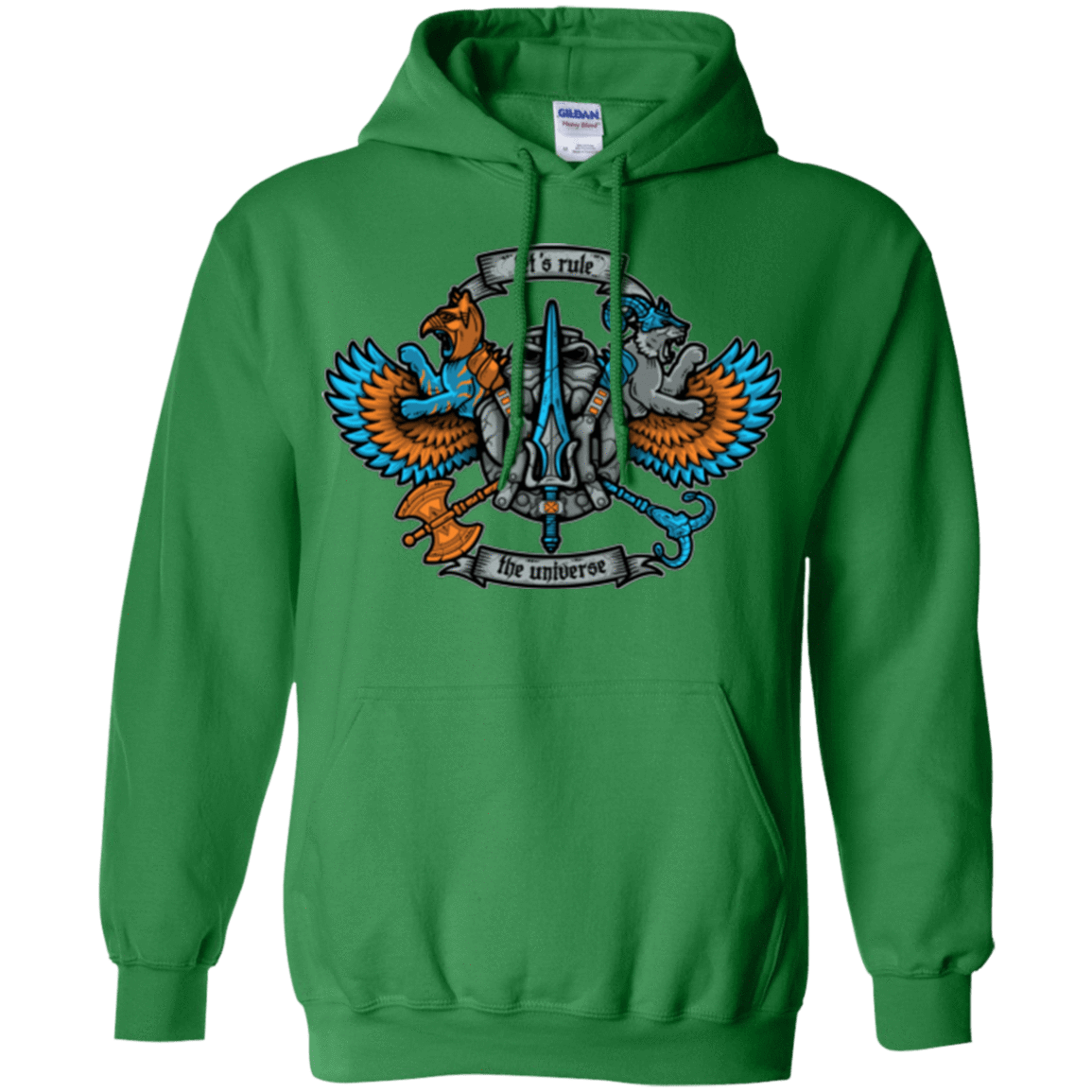 Sweatshirts Irish Green / Small ETERNIAS CREST Pullover Hoodie