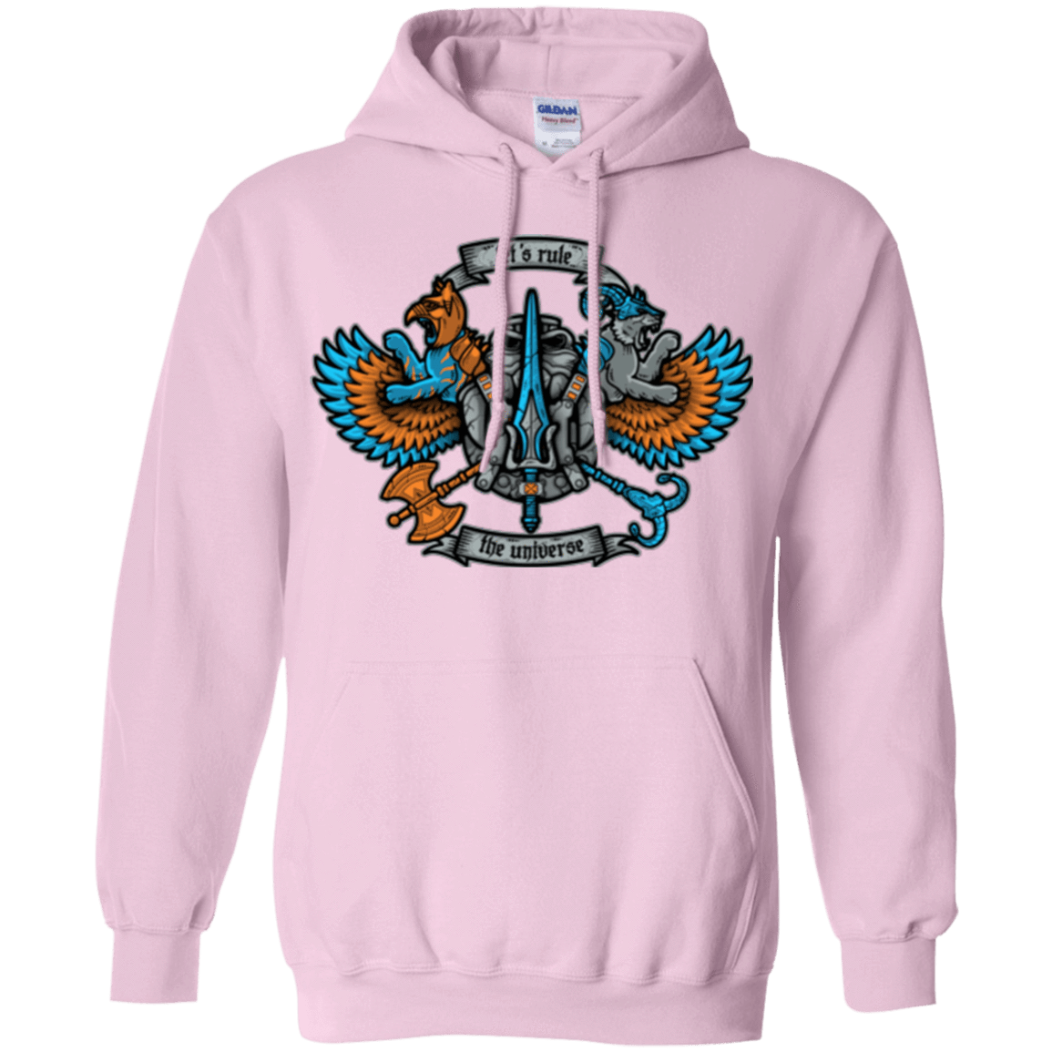 Sweatshirts Light Pink / Small ETERNIAS CREST Pullover Hoodie