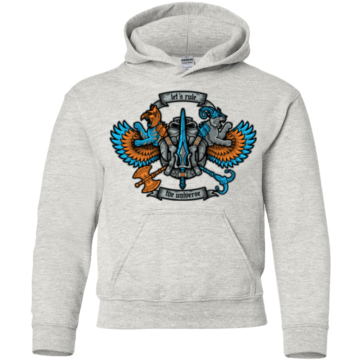 Sweatshirts Ash / YS ETERNIAS CREST Youth Hoodie