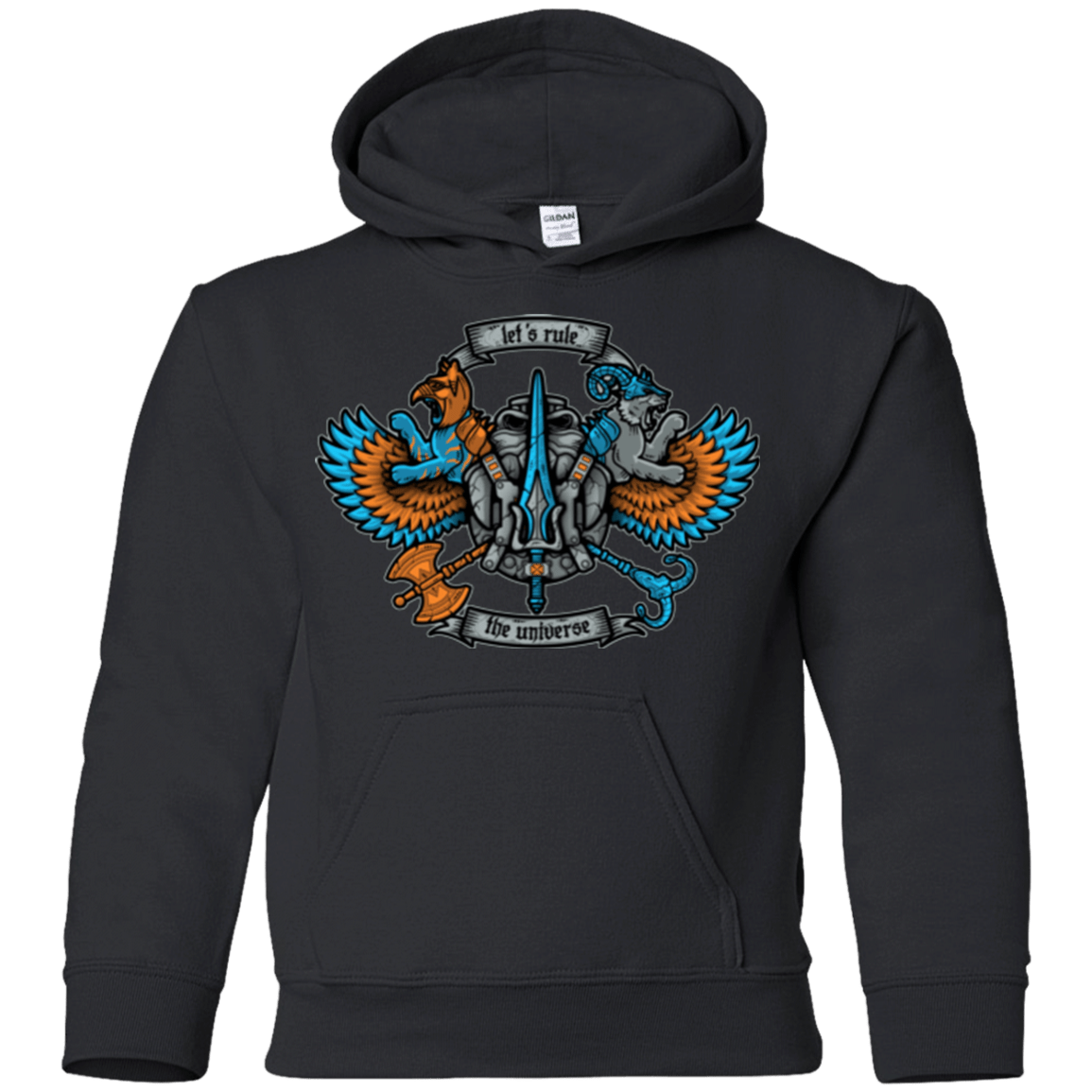 Sweatshirts Black / YS ETERNIAS CREST Youth Hoodie