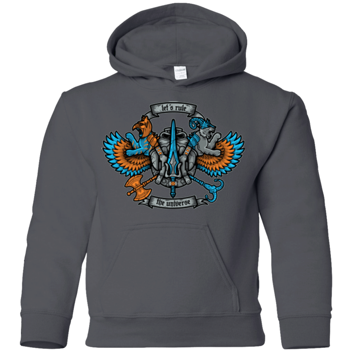 Sweatshirts Charcoal / YS ETERNIAS CREST Youth Hoodie