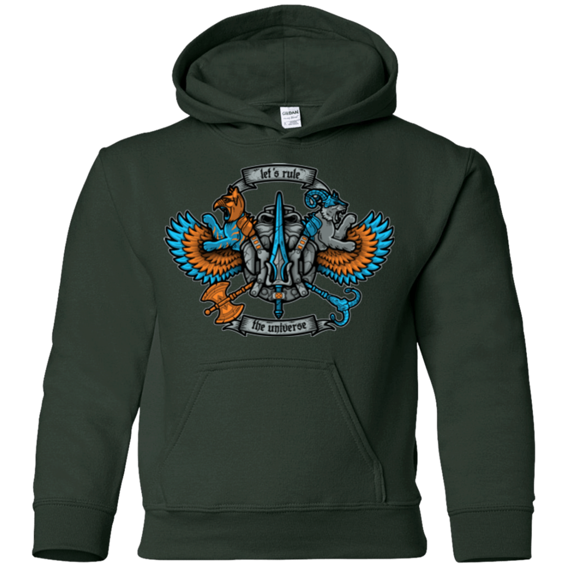 Sweatshirts Forest Green / YS ETERNIAS CREST Youth Hoodie