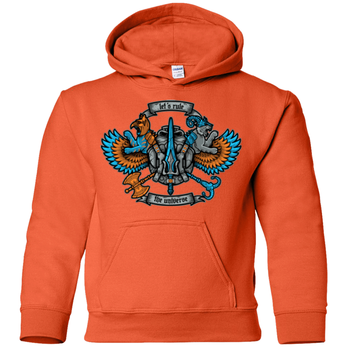 Sweatshirts Orange / YS ETERNIAS CREST Youth Hoodie