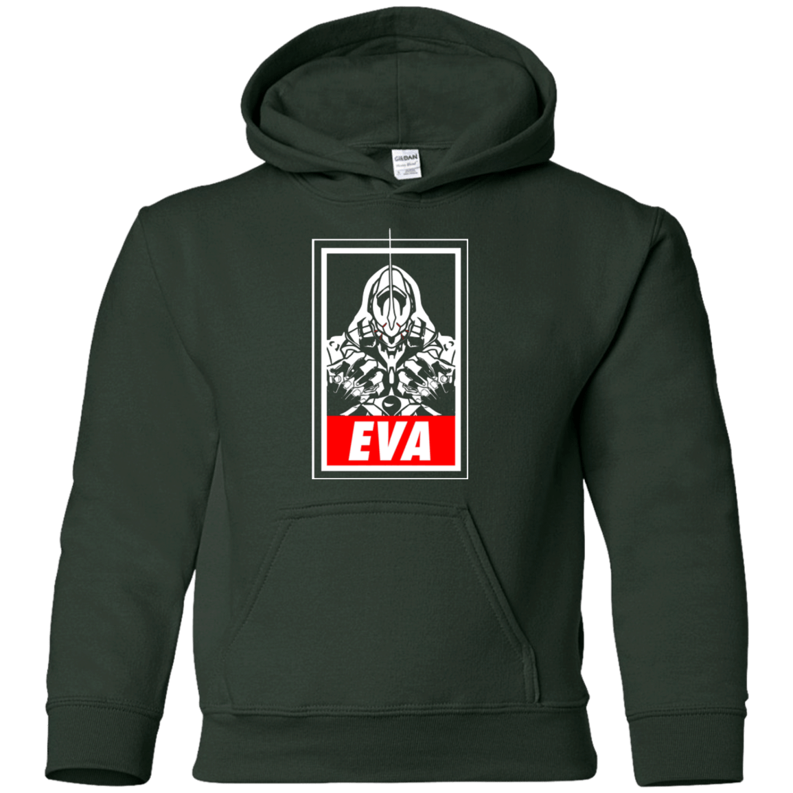 Sweatshirts Forest Green / YS EVA Youth Hoodie