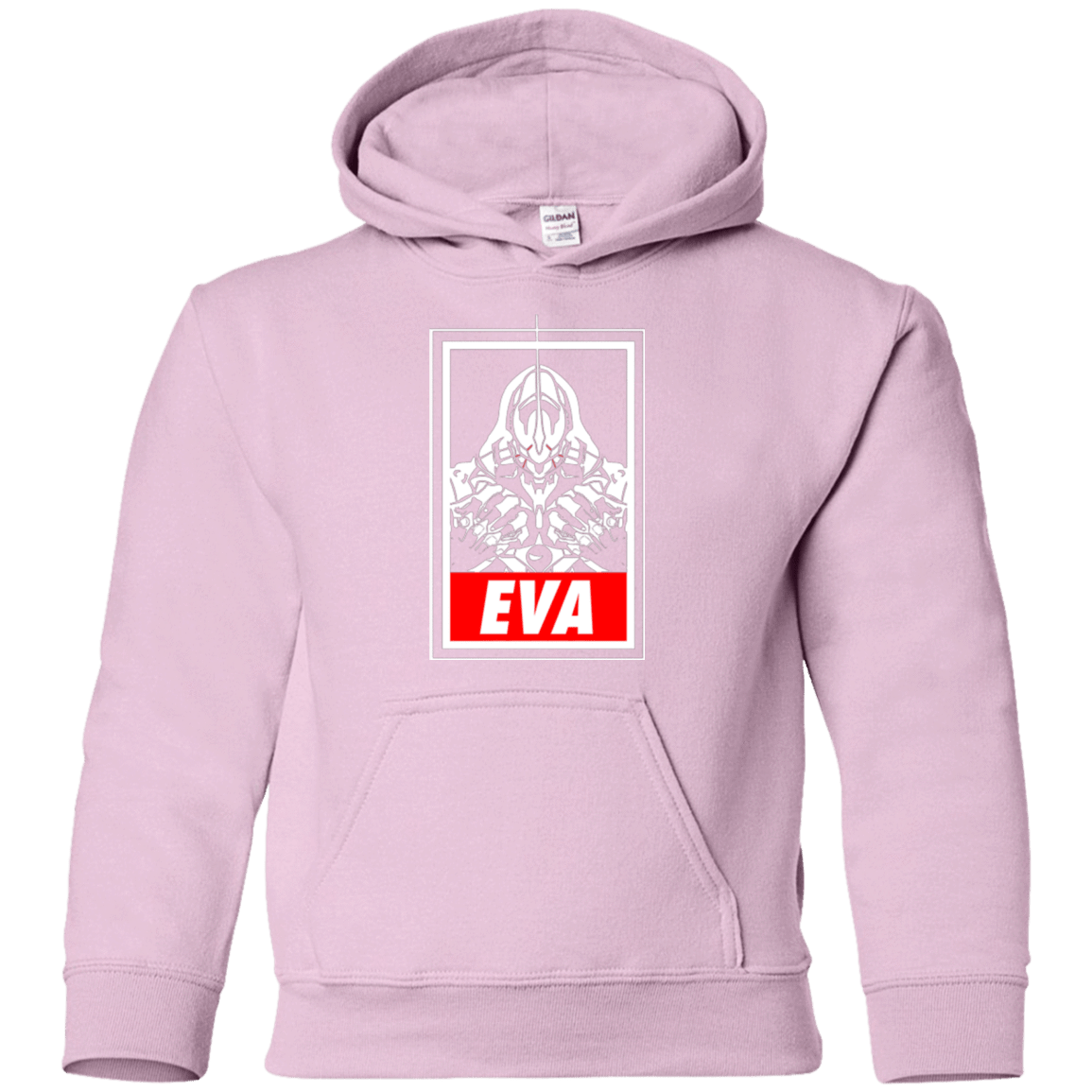 Sweatshirts Light Pink / YS EVA Youth Hoodie