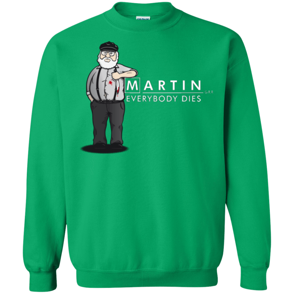 Sweatshirts Irish Green / Small Everybody Dies Crewneck Sweatshirt