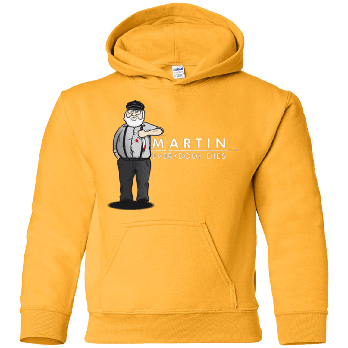 Sweatshirts Gold / YS Everybody Dies Youth Hoodie