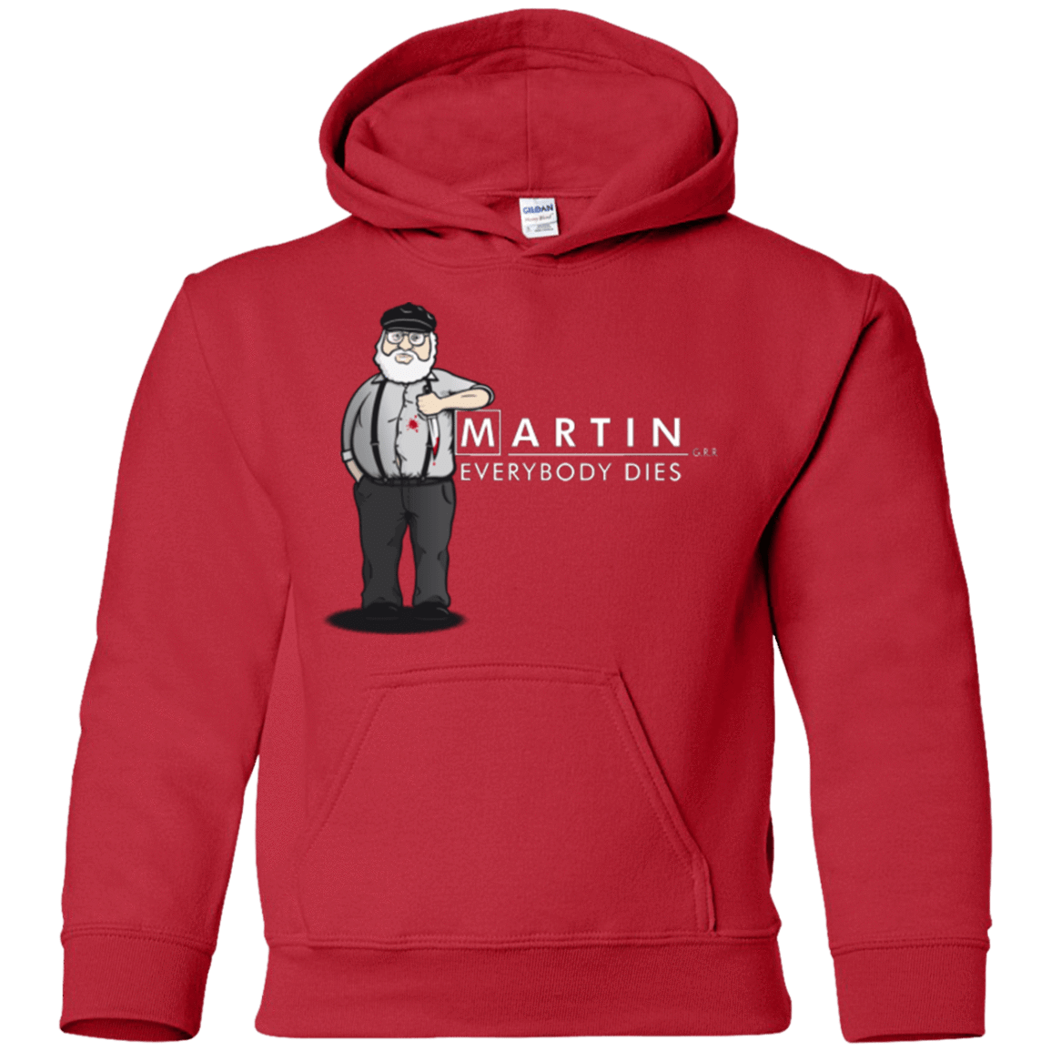 Sweatshirts Red / YS Everybody Dies Youth Hoodie