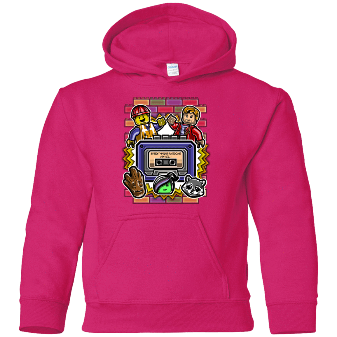 Sweatshirts Heliconia / YS Everything is awesome mix Youth Hoodie