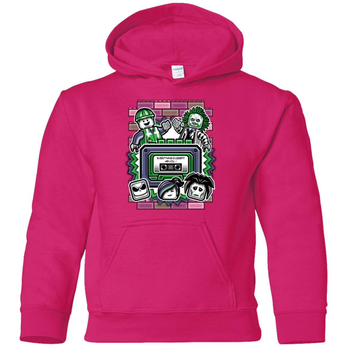 Sweatshirts Heliconia / YS Everything Is Creepy Mix Youth Hoodie