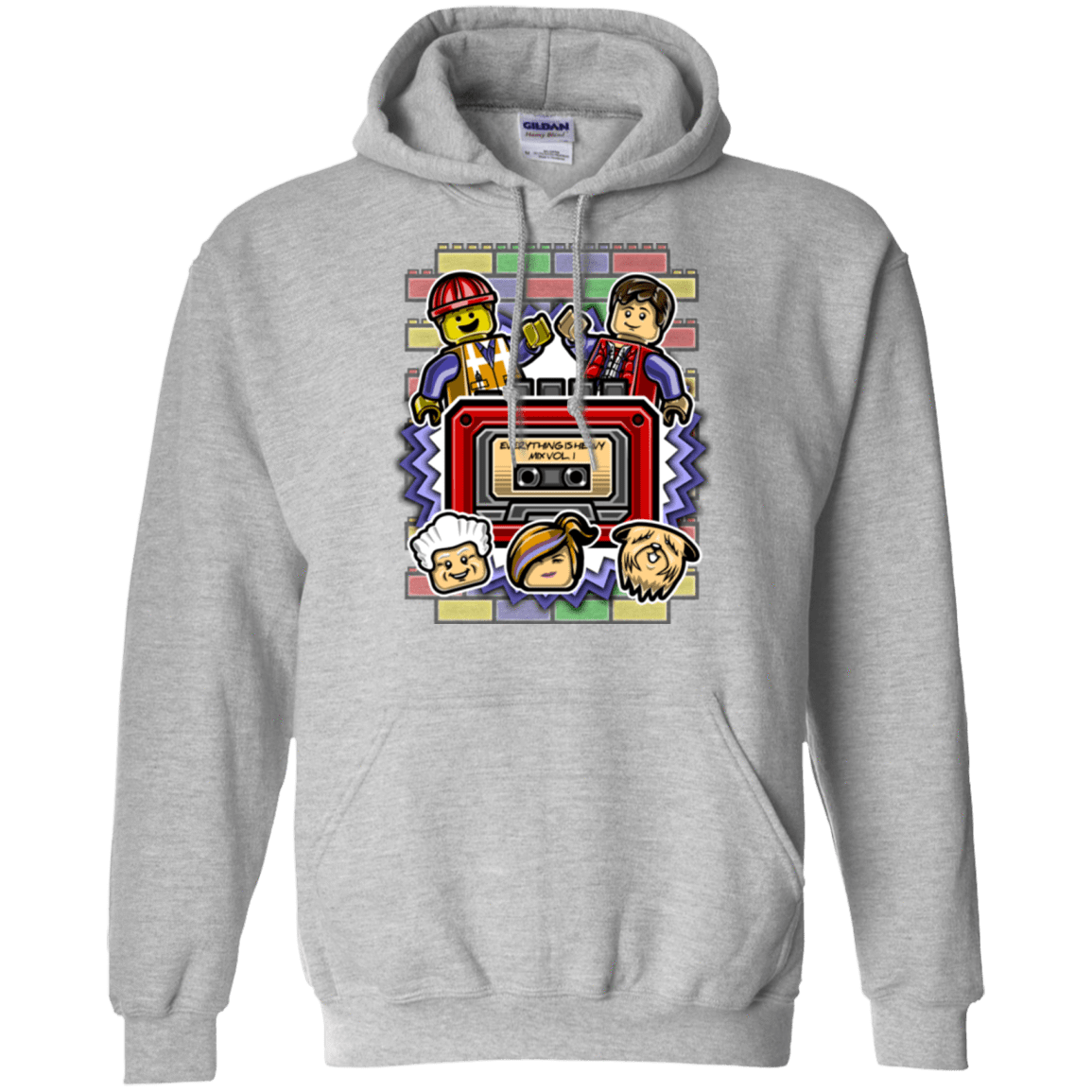 Sweatshirts Sport Grey / Small Everything Is Heavy Mix Pullover Hoodie