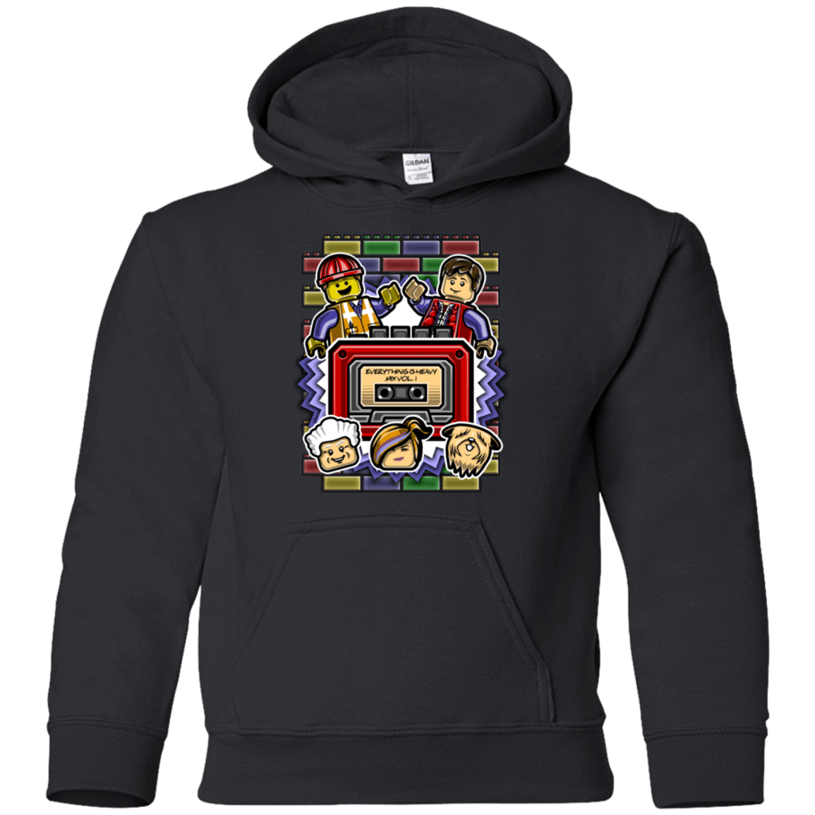Sweatshirts Black / YS Everything Is Heavy Mix Youth Hoodie