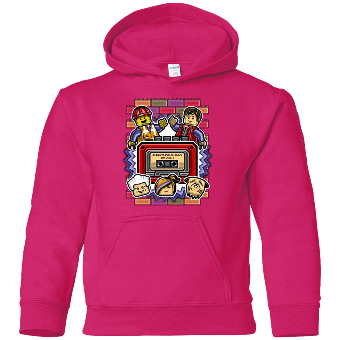 Sweatshirts Heliconia / YS Everything Is Heavy Mix Youth Hoodie