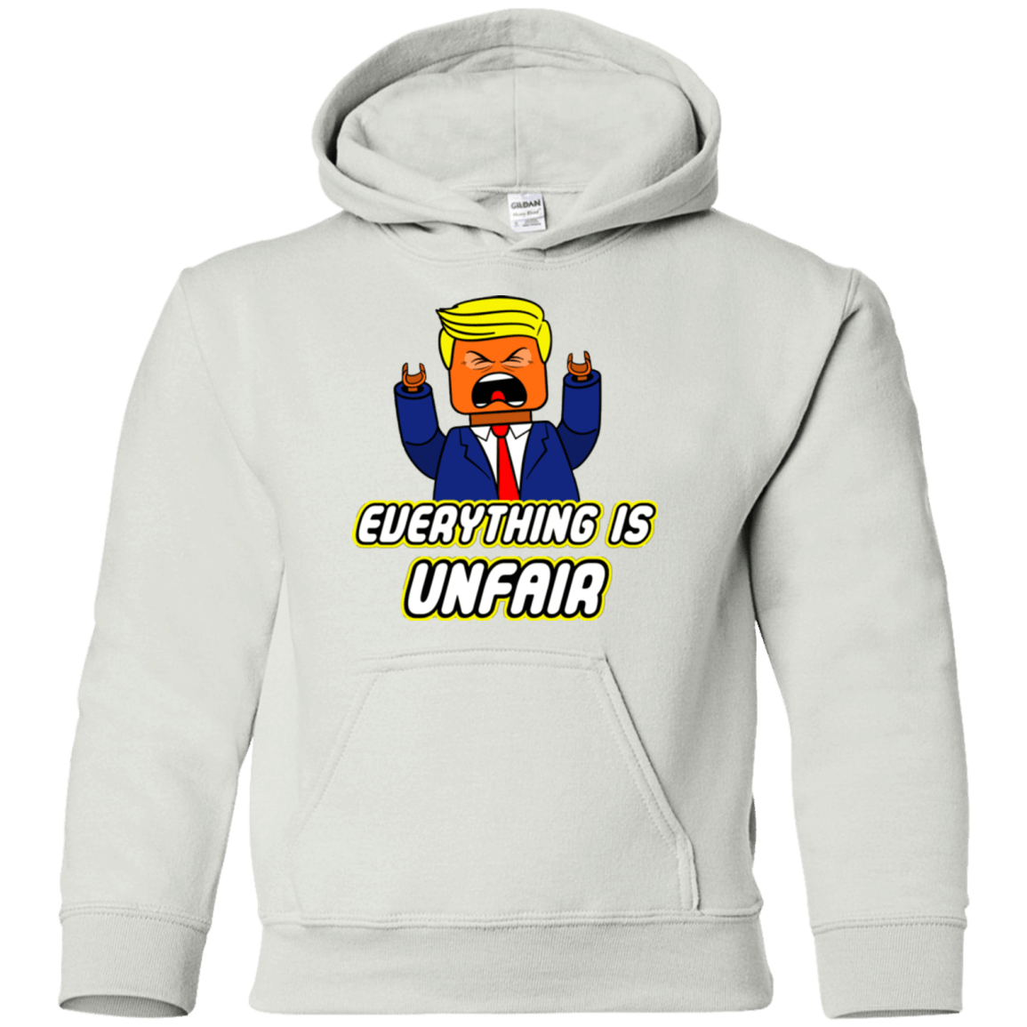 Sweatshirts White / YS Everything Is Unfair Youth Hoodie