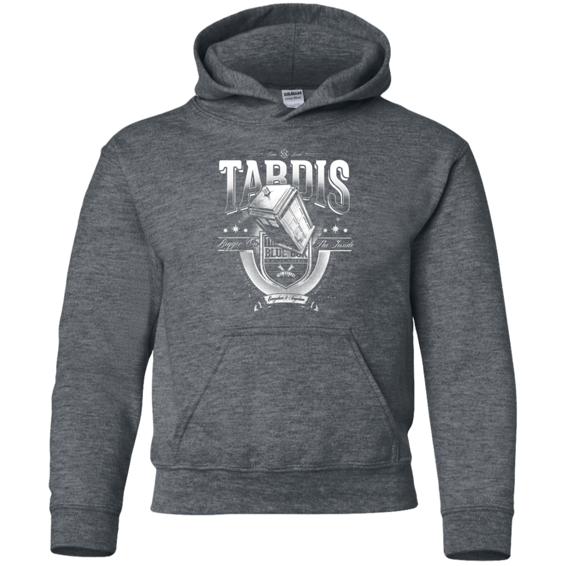 Sweatshirts Dark Heather / YS Everywhere and Anywhere Youth Hoodie