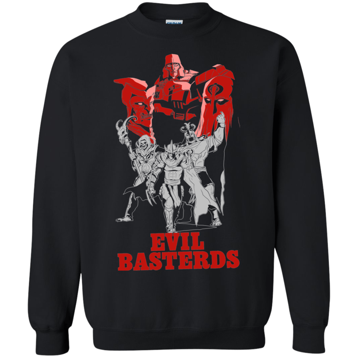 Sweatshirts Black / S Evil Bastards Crewneck Sweatshirt