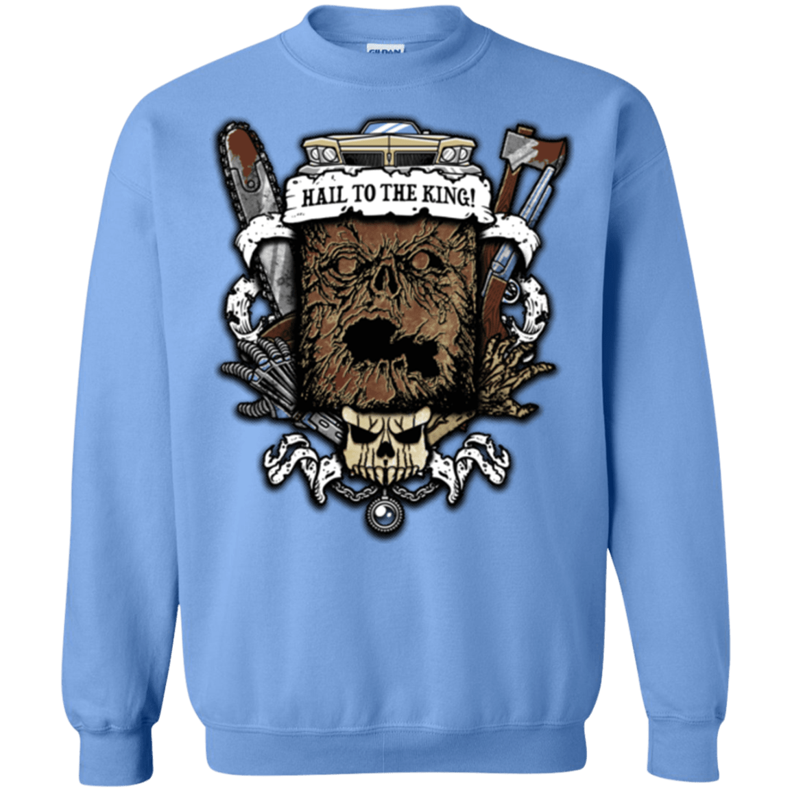 Sweatshirts Carolina Blue / Small Evil Crest Crewneck Sweatshirt