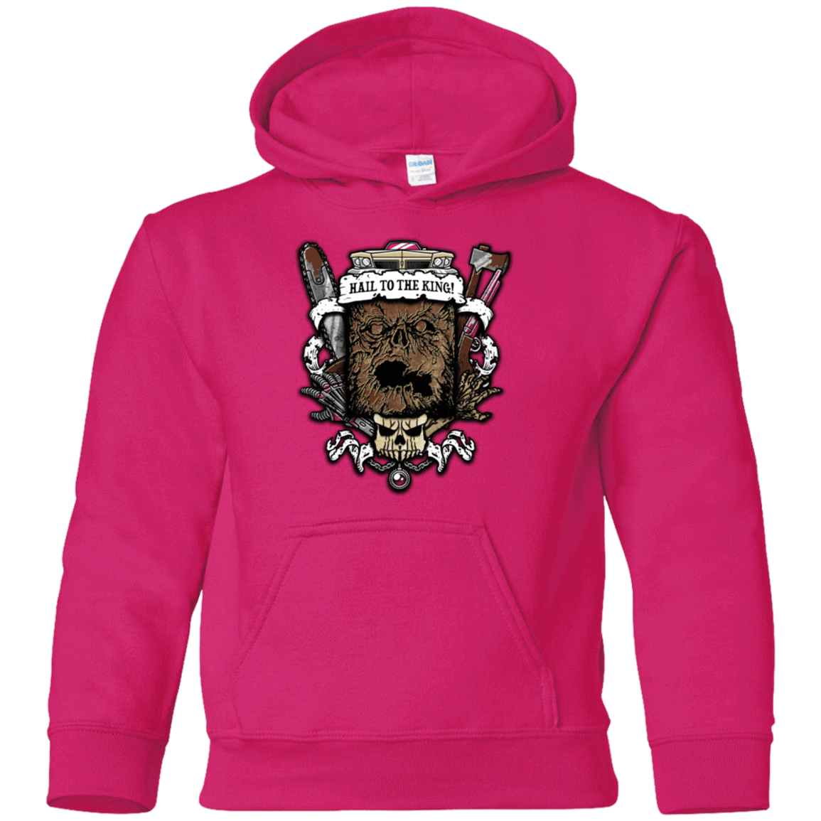 Sweatshirts Heliconia / YS Evil Crest Youth Hoodie