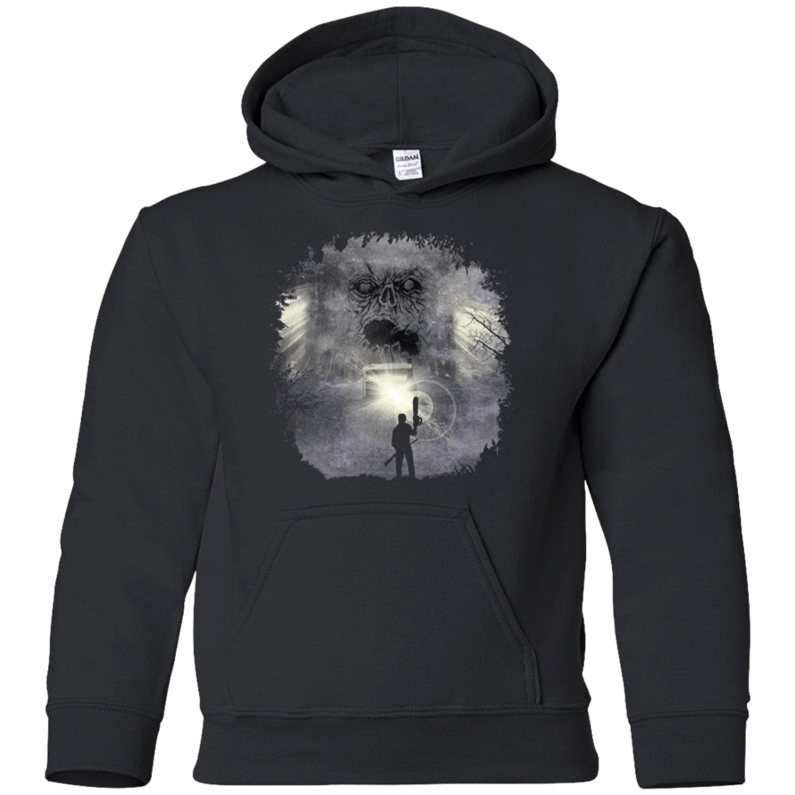 Sweatshirts Black / YS Evil Darkness Youth Hoodie