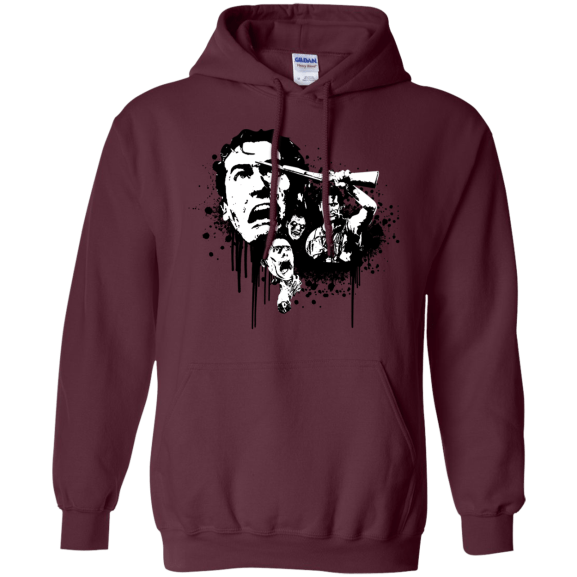Sweatshirts Maroon / S Evil Dead Legend Pullover Hoodie