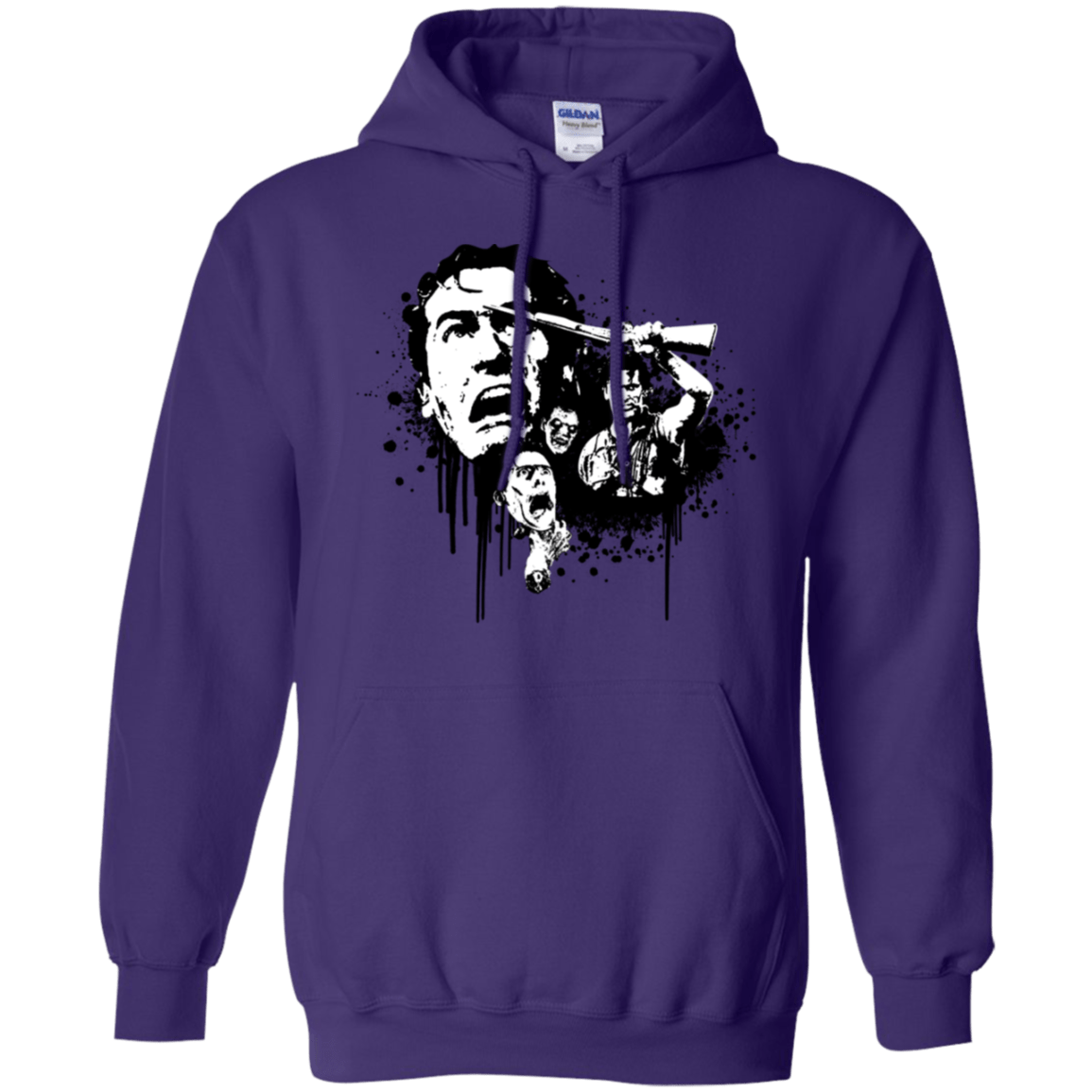 Sweatshirts Purple / S Evil Dead Legend Pullover Hoodie