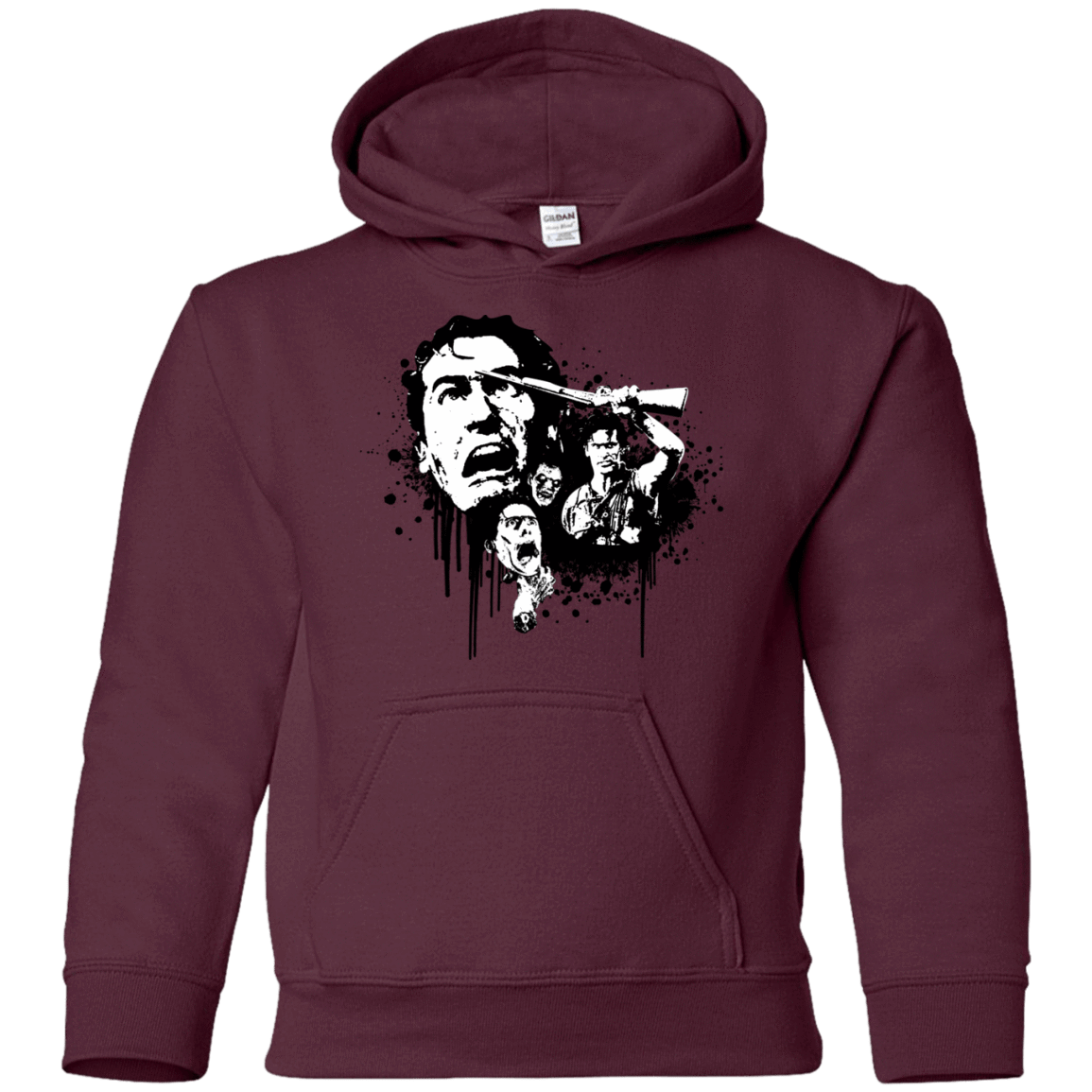 Sweatshirts Maroon / YS Evil Dead Legend Youth Hoodie