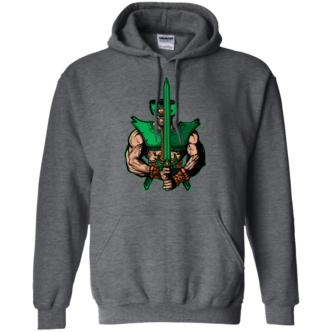 Sweatshirts Dark Heather / S Evil Eye Pullover Hoodie