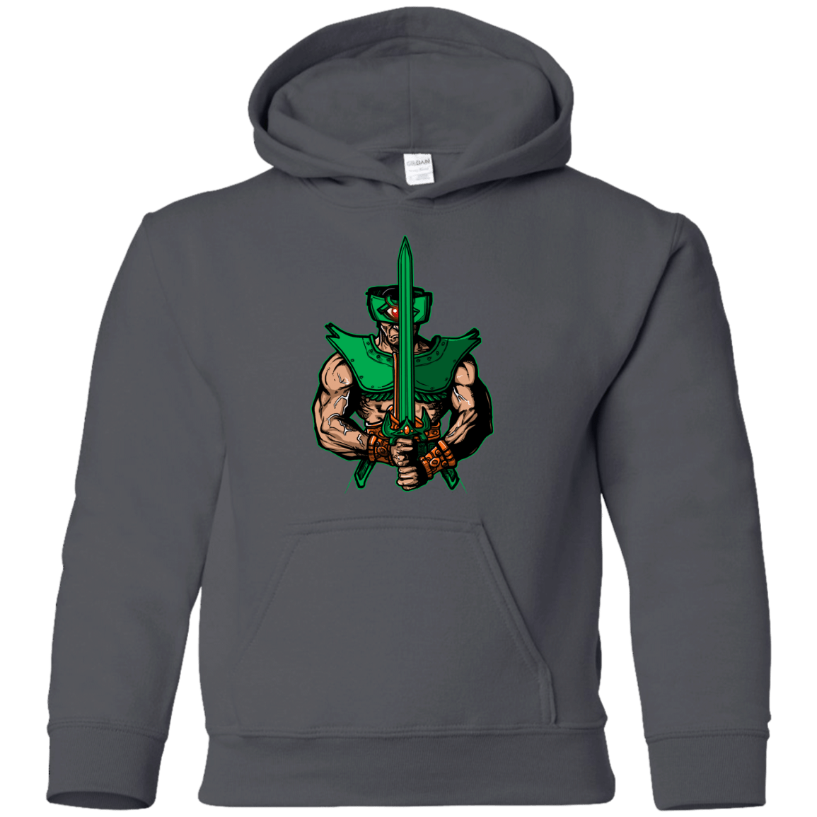 Sweatshirts Charcoal / YS Evil Eye Youth Hoodie