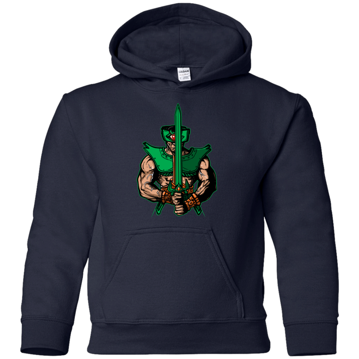 Sweatshirts Navy / YS Evil Eye Youth Hoodie