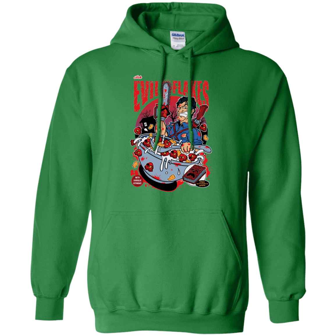 Evil Flakes Pullover Hoodie
