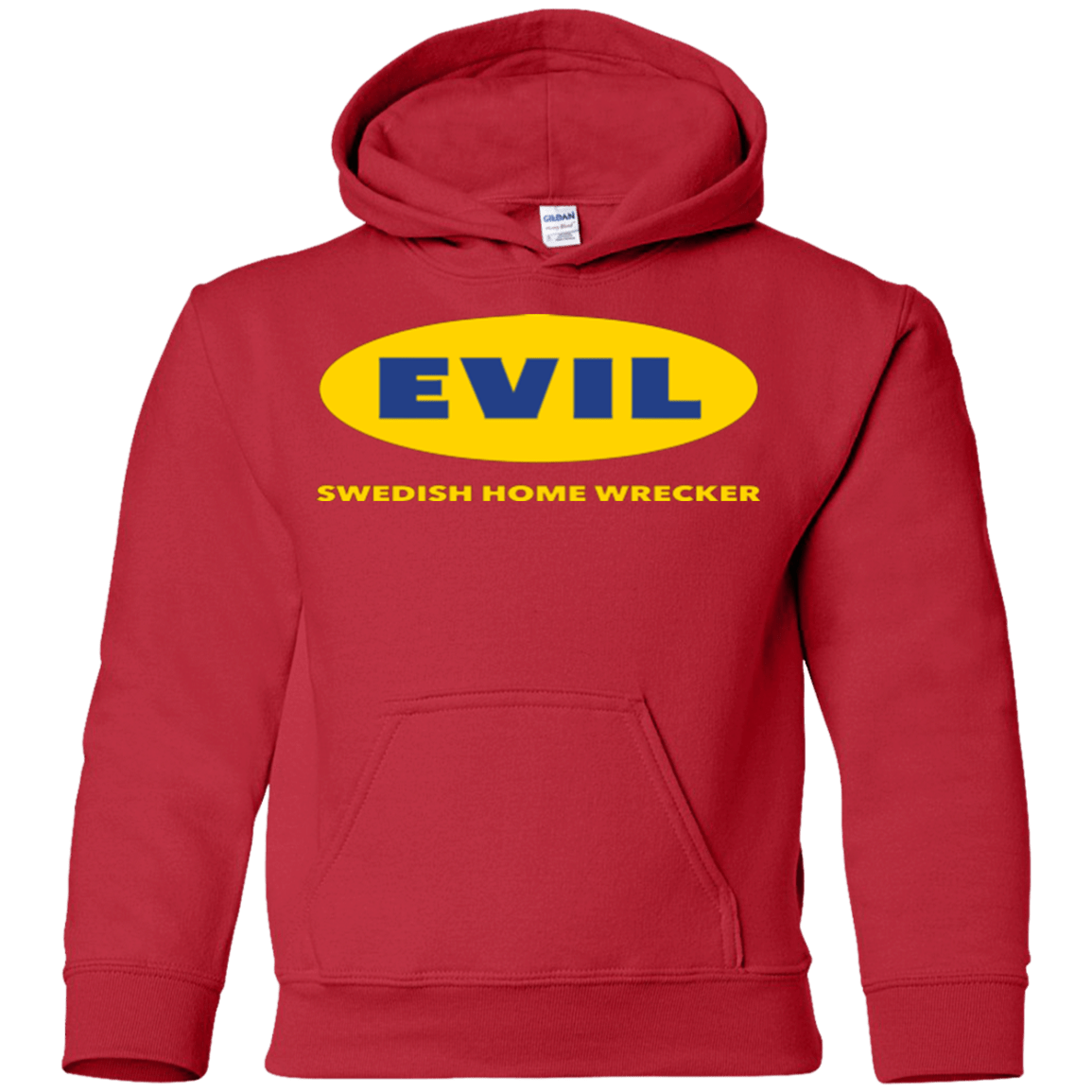 Sweatshirts Red / YS EVIL Home Wrecker Youth Hoodie