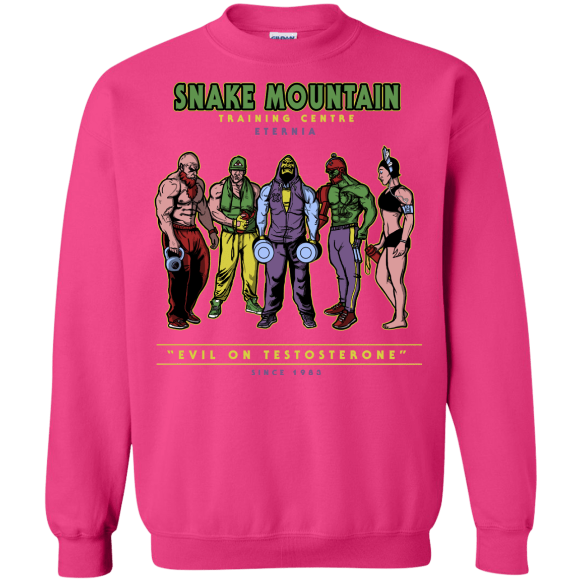 Sweatshirts Heliconia / S Evil On Testosterone Crewneck Sweatshirt