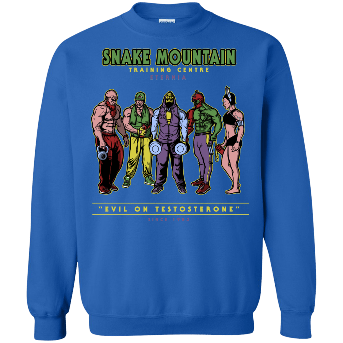 Sweatshirts Royal / S Evil On Testosterone Crewneck Sweatshirt