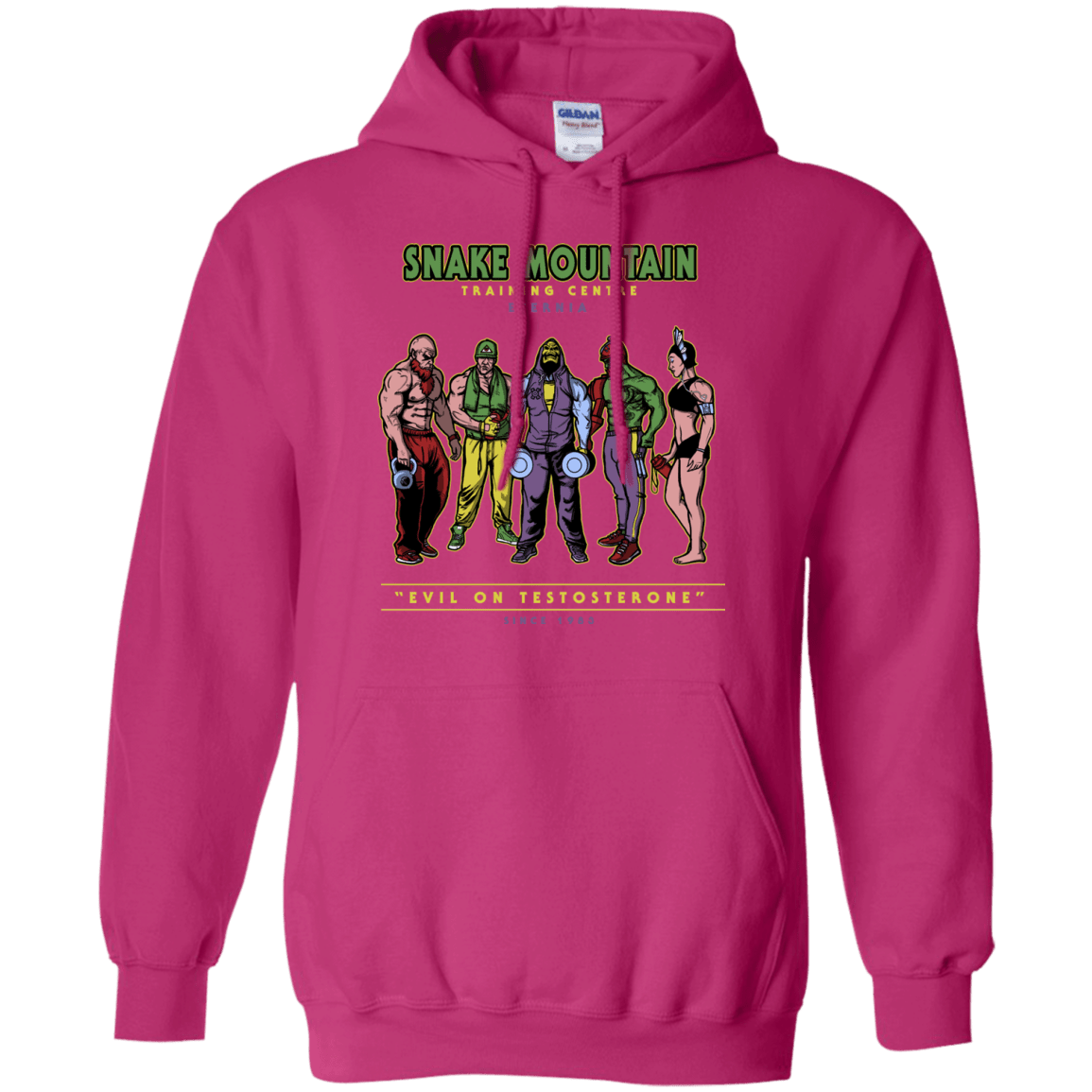 Sweatshirts Heliconia / S Evil On Testosterone Pullover Hoodie