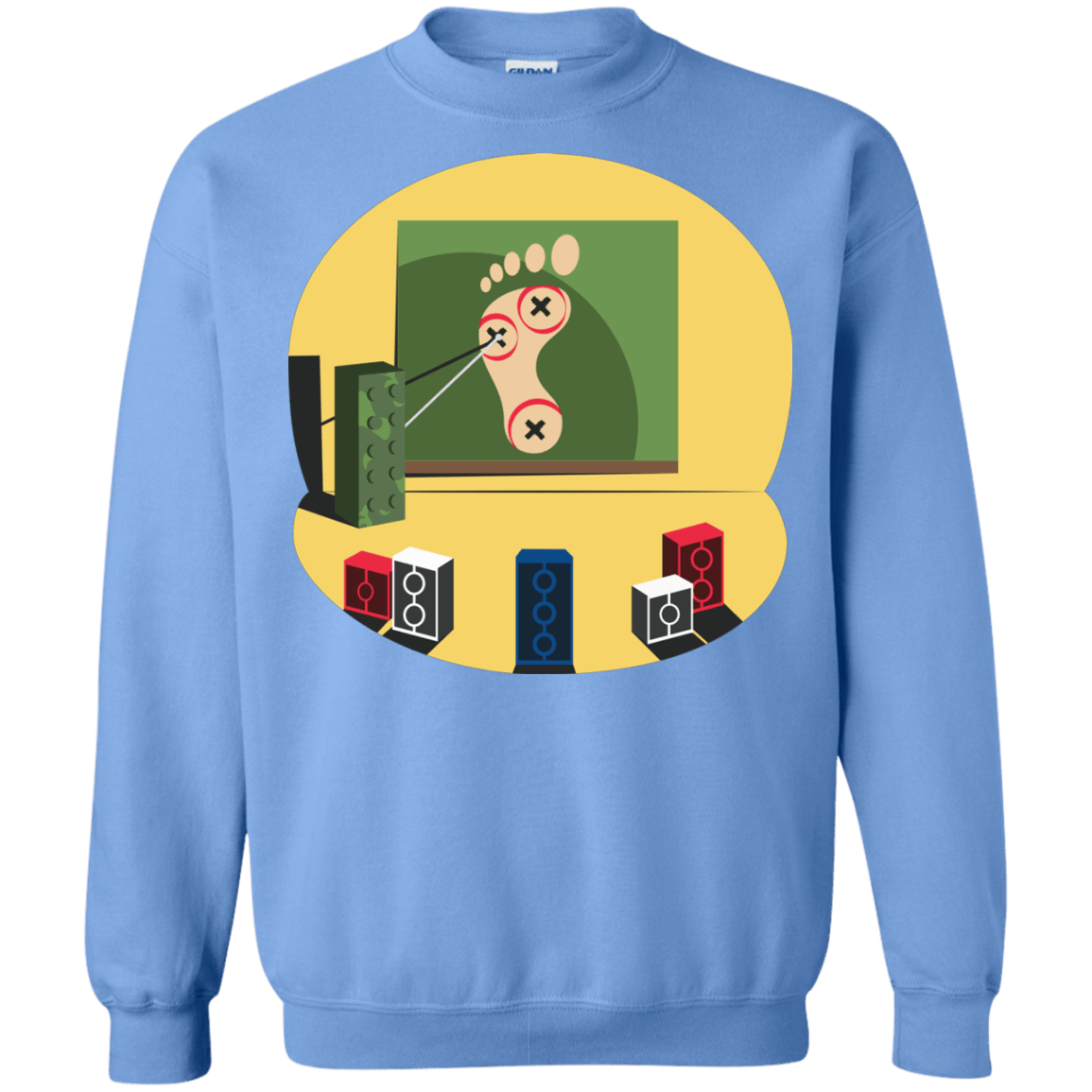 Sweatshirts Carolina Blue / Small Evil Plan Crewneck Sweatshirt
