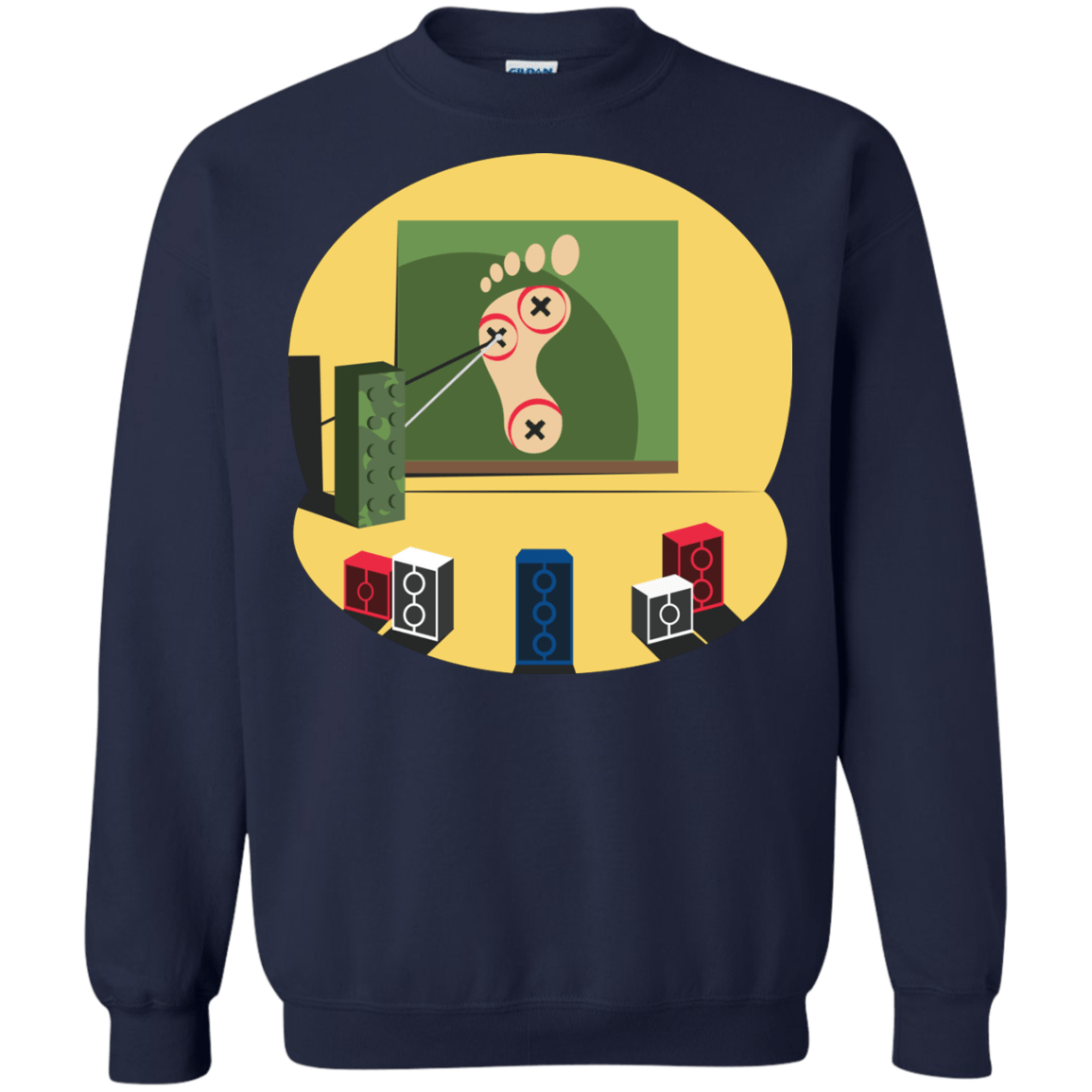 Sweatshirts Navy / Small Evil Plan Crewneck Sweatshirt