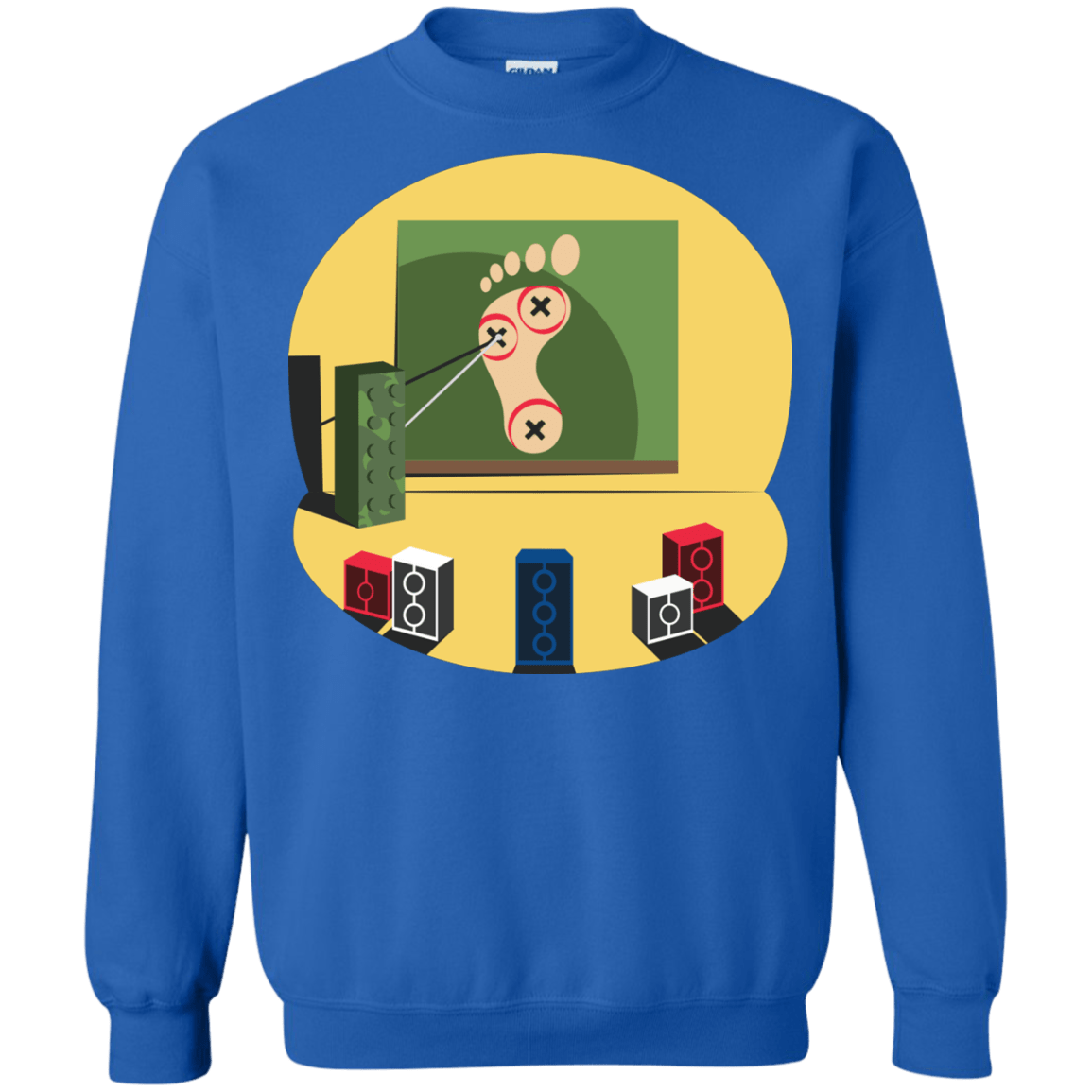 Sweatshirts Royal / Small Evil Plan Crewneck Sweatshirt