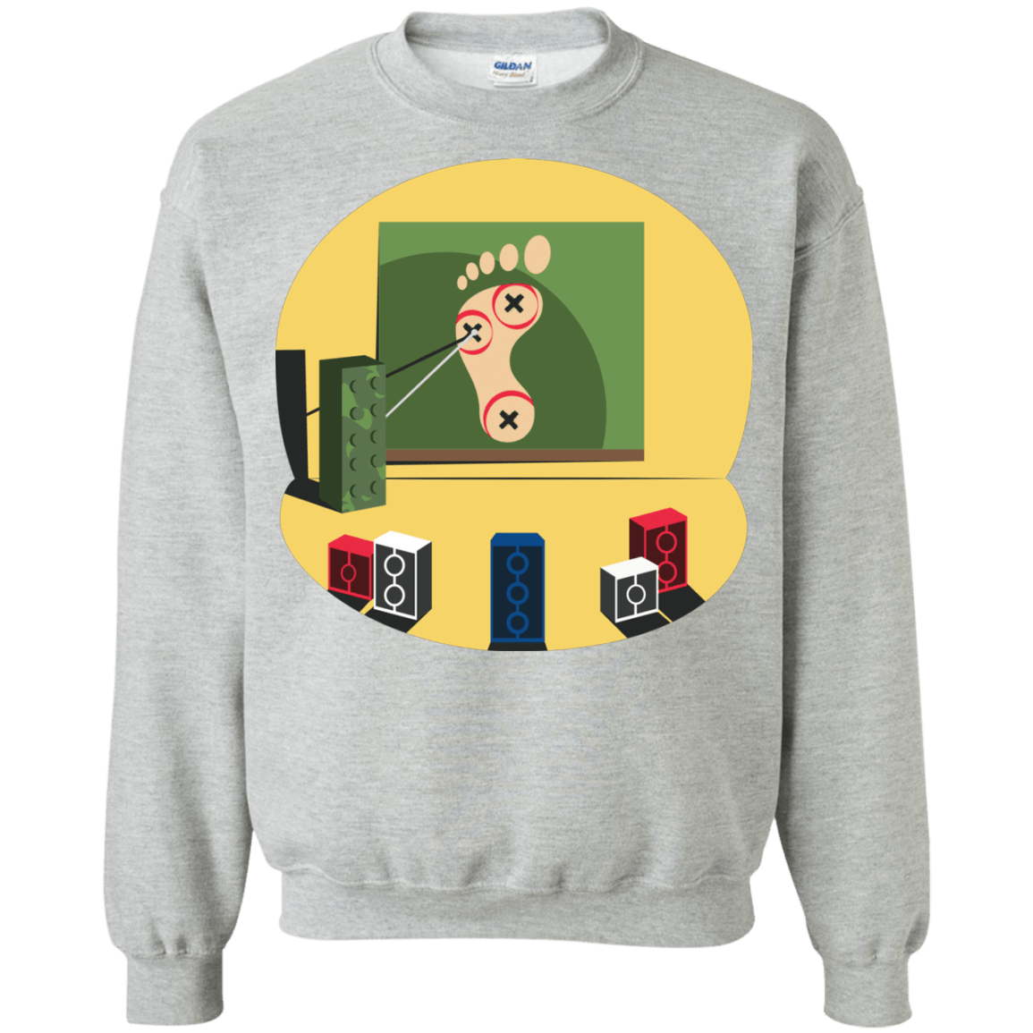 Sweatshirts Sport Grey / Small Evil Plan Crewneck Sweatshirt