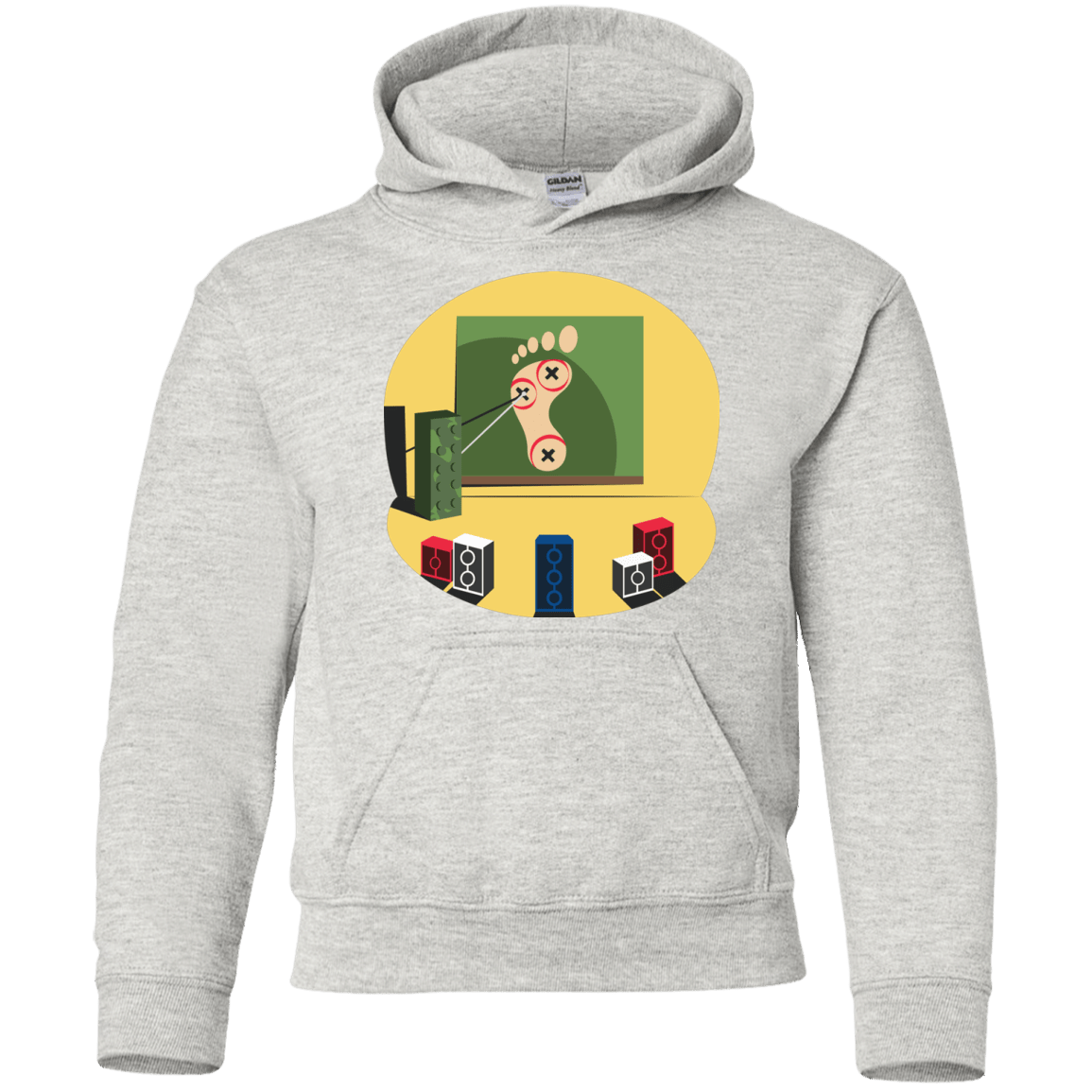 Sweatshirts Ash / YS Evil Plan Youth Hoodie