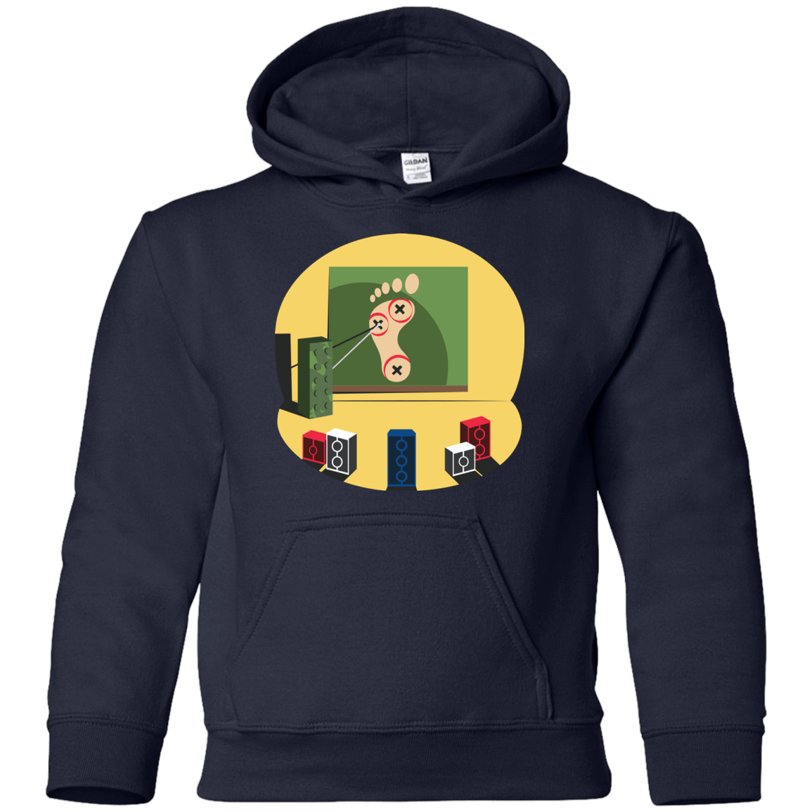 Sweatshirts Navy / YS Evil Plan Youth Hoodie